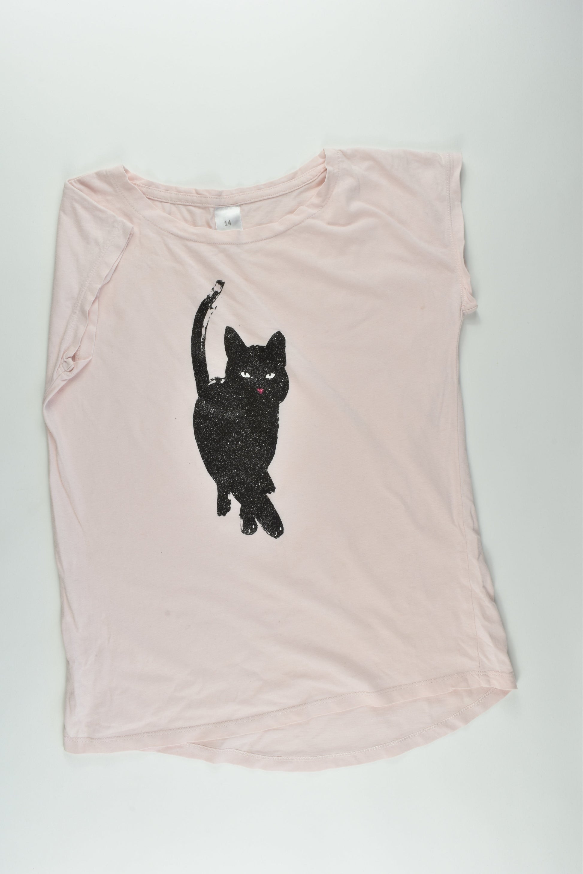 Target Size 14 Cat T-shirt