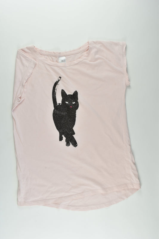 Target Size 14 Cat T-shirt