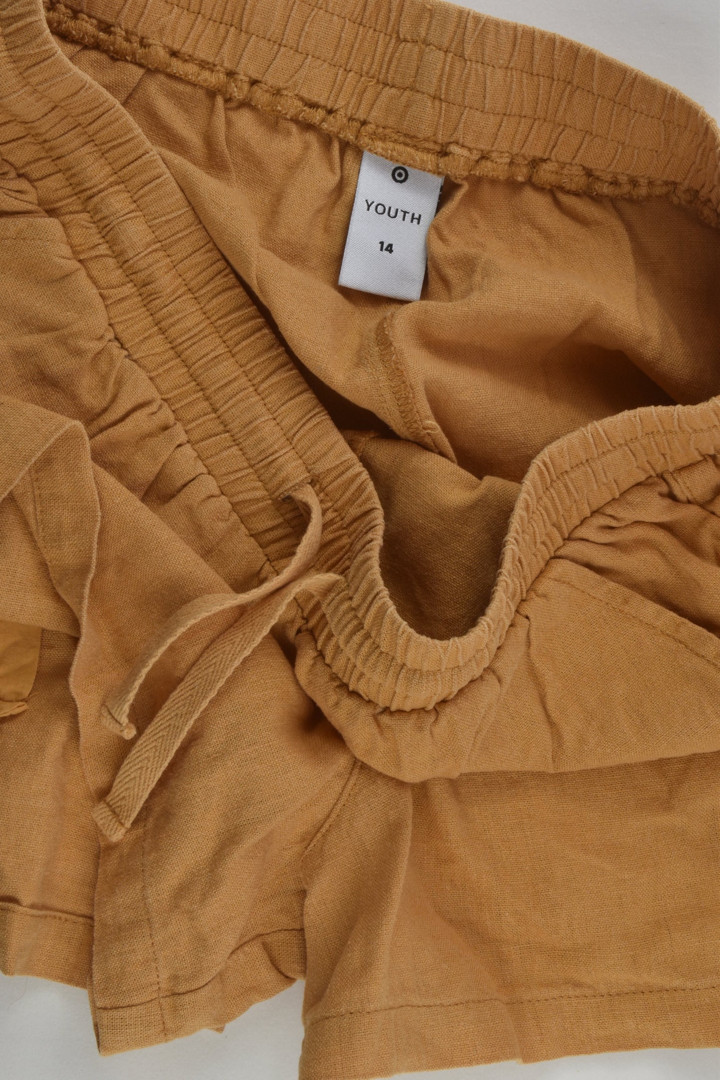 Target Size 14 Linen Blend Shorts