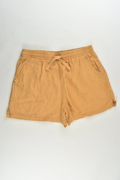 Target Size 14 Linen Blend Shorts