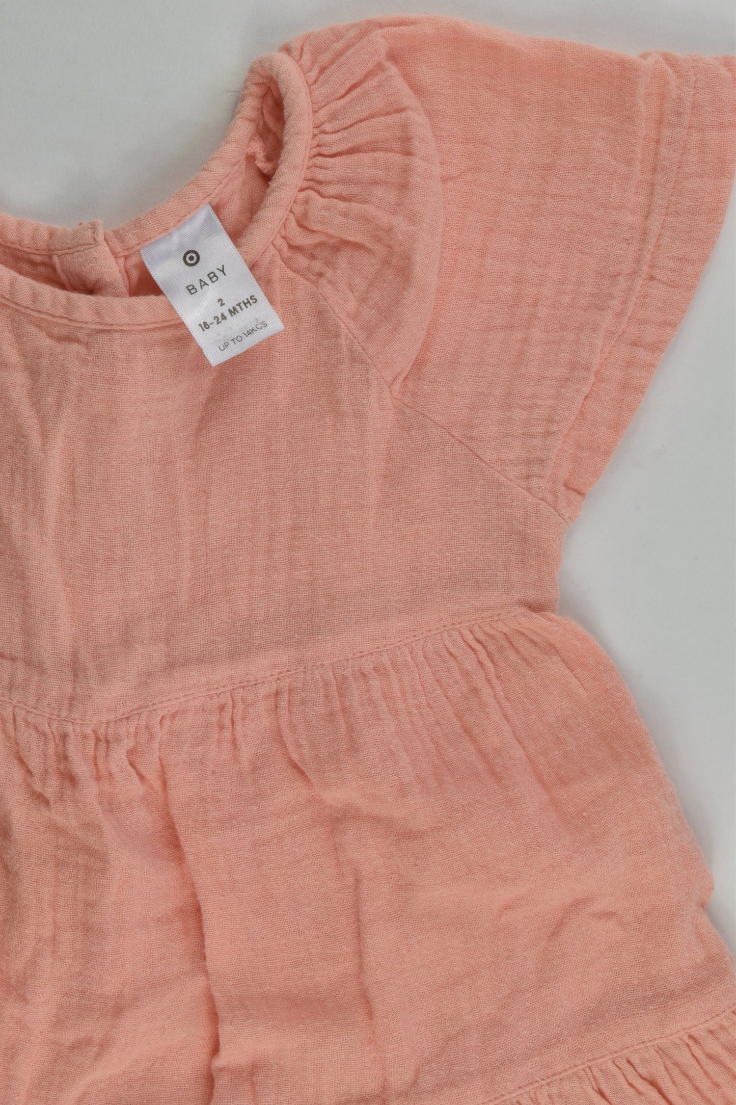 Target Size 2 (18-24 months) Muslin Dress