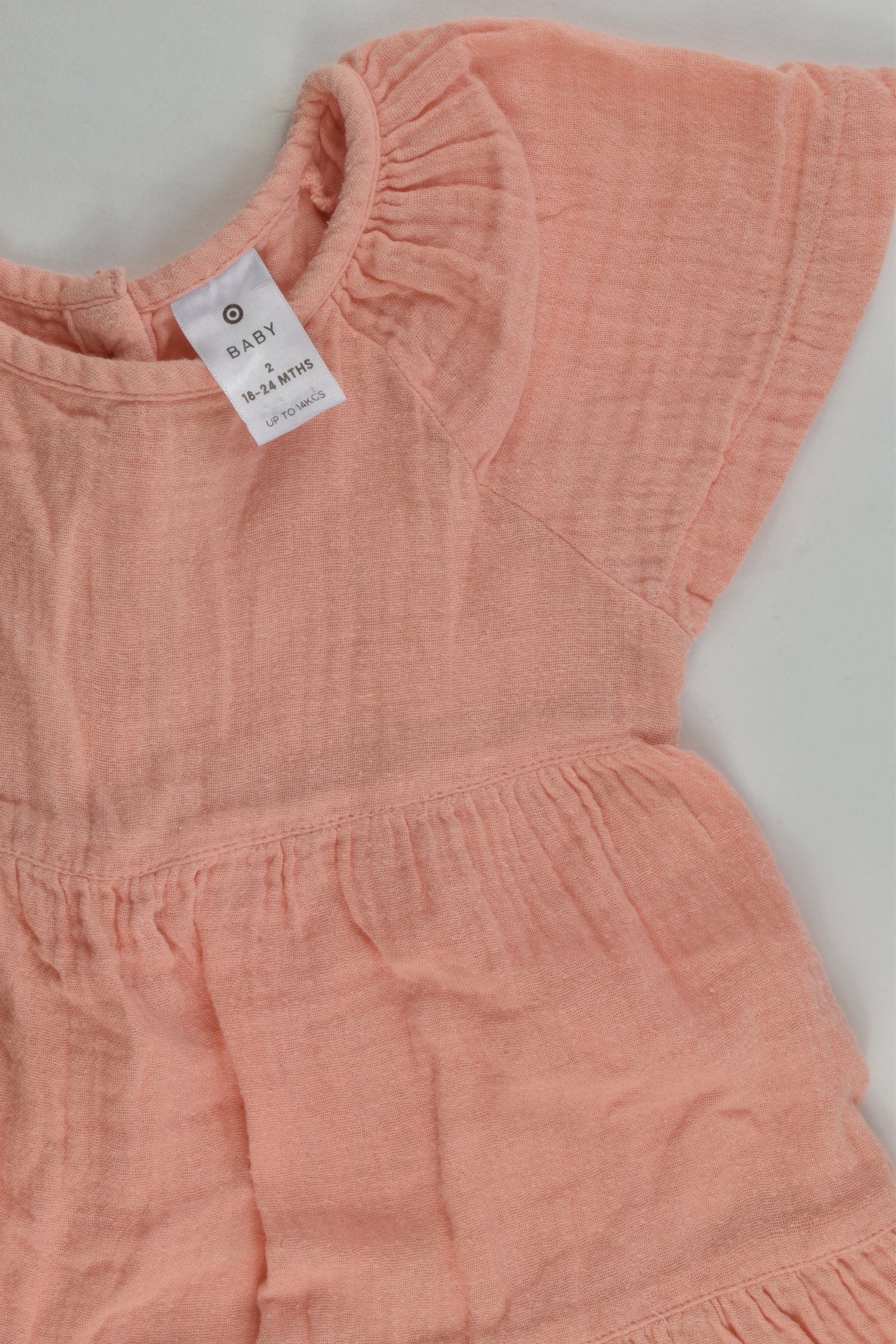 Target Size 2 (18-24 months) Muslin Dress