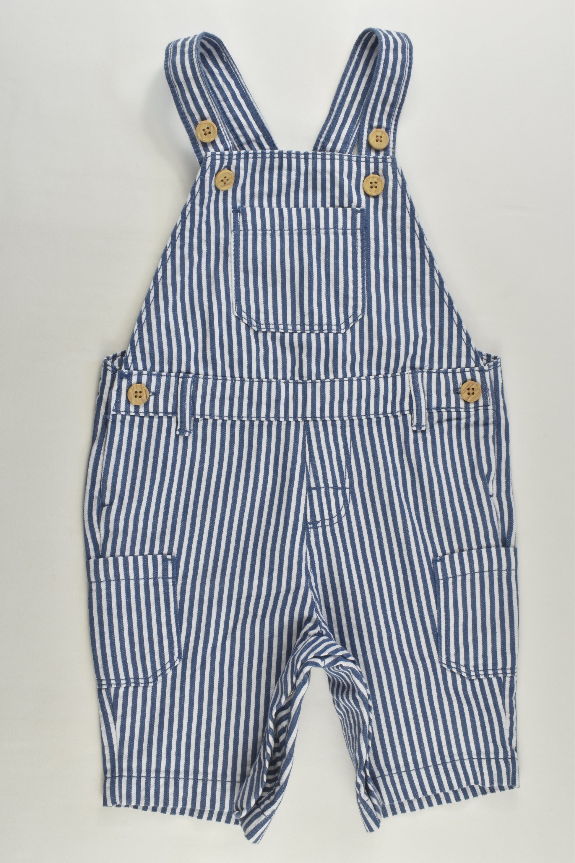 Target Size 2 (18-24 months) Striped Short Overalls