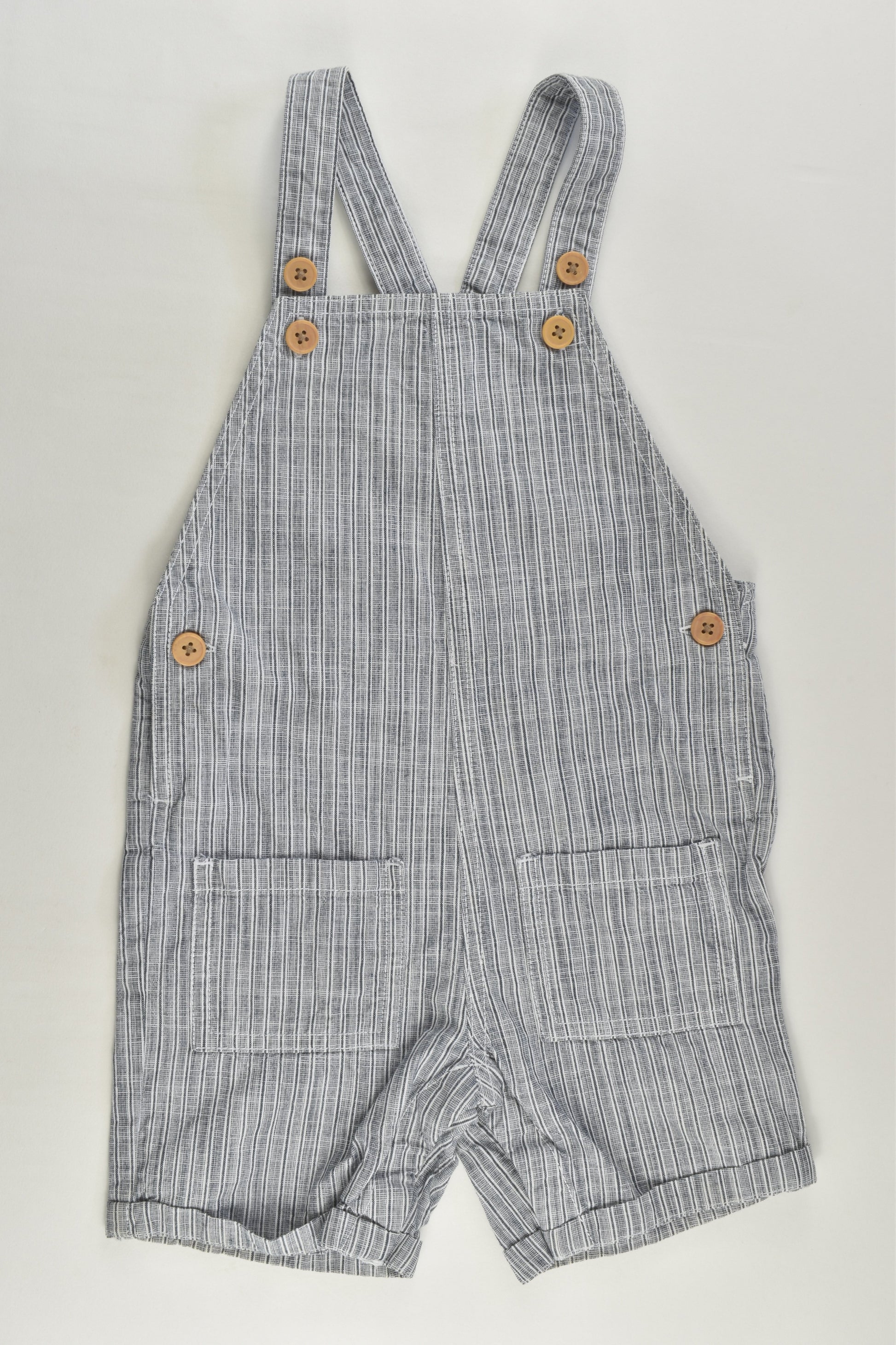 Target Size 2 (18-24 months) Striped Short Overalls