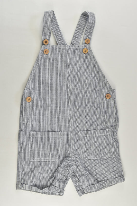 Target Size 2 (18-24 months) Striped Short Overalls
