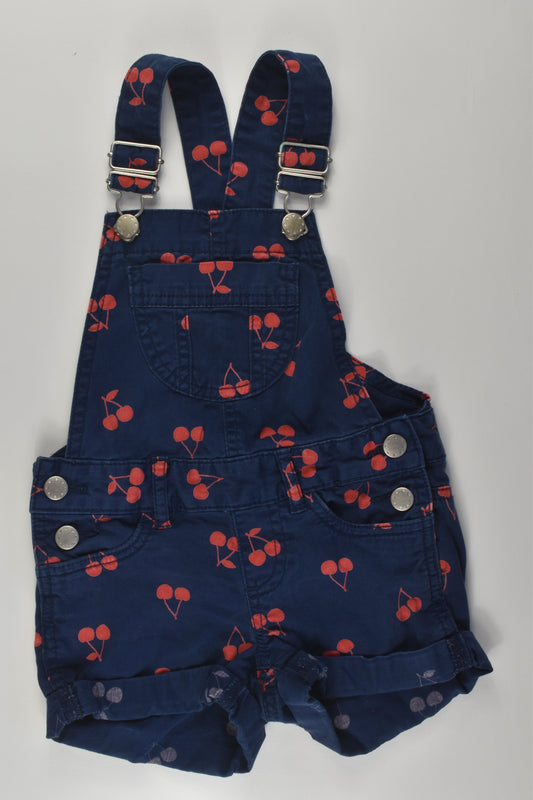 Target Size 2 Cherries Short Overalls