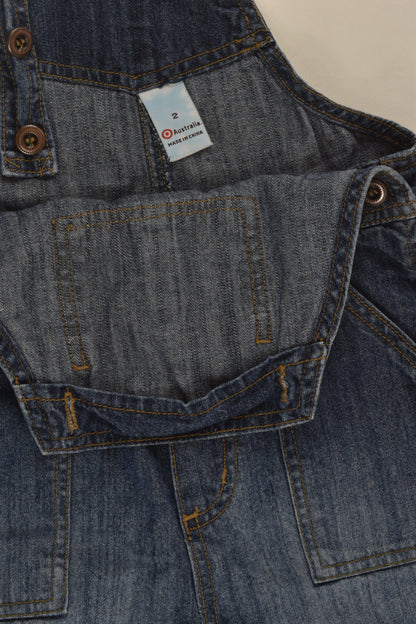 Target Size 2 Denim Overalls