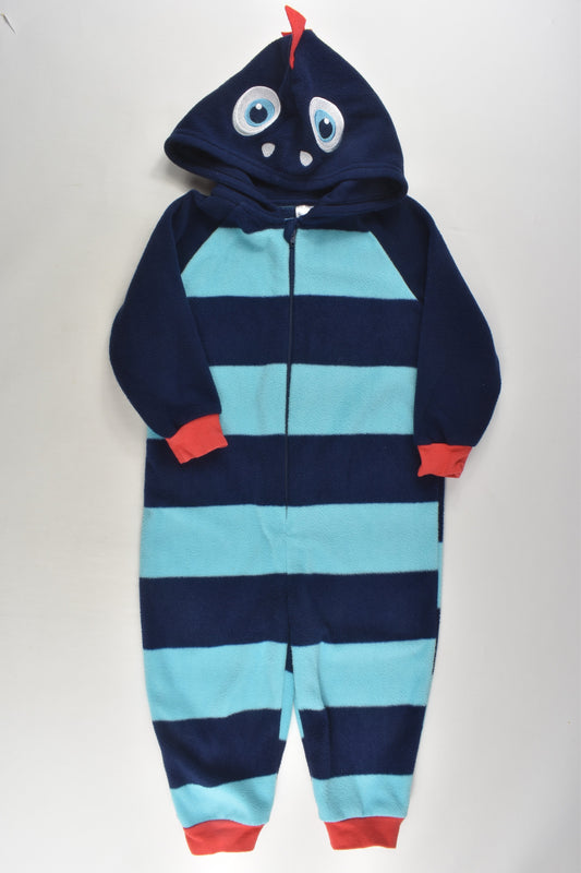 Target Size 2 Dinosaur Fleece One Piece