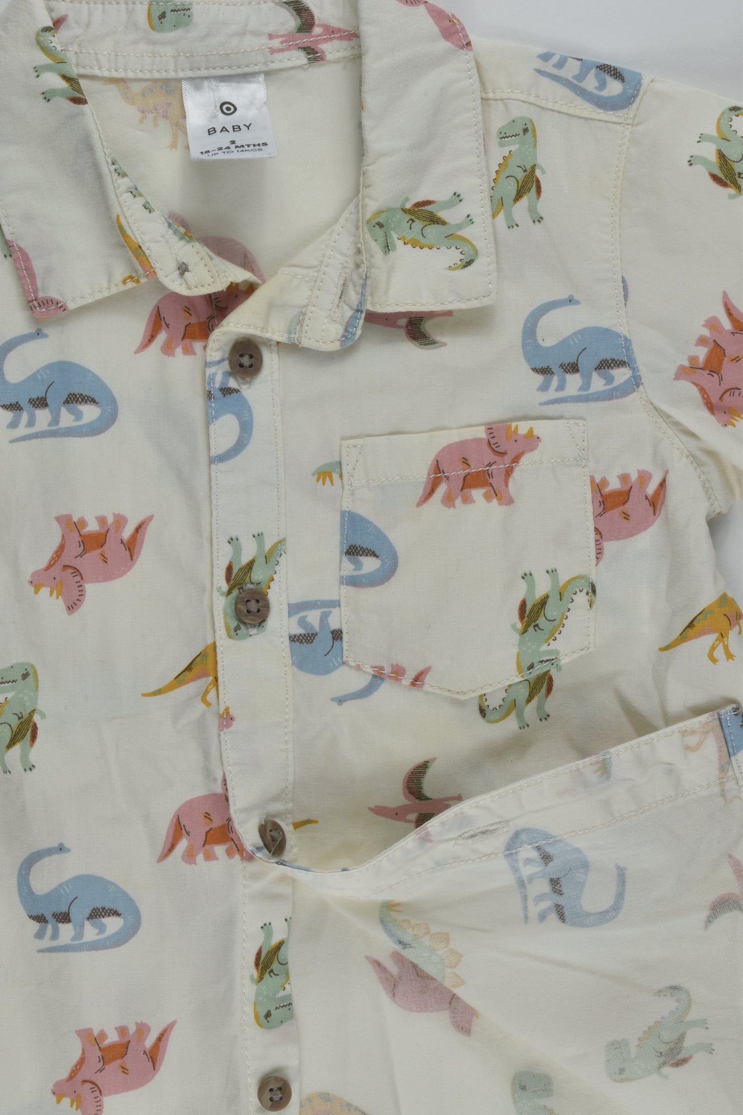 Target Size 2 Dinosaur Shirt