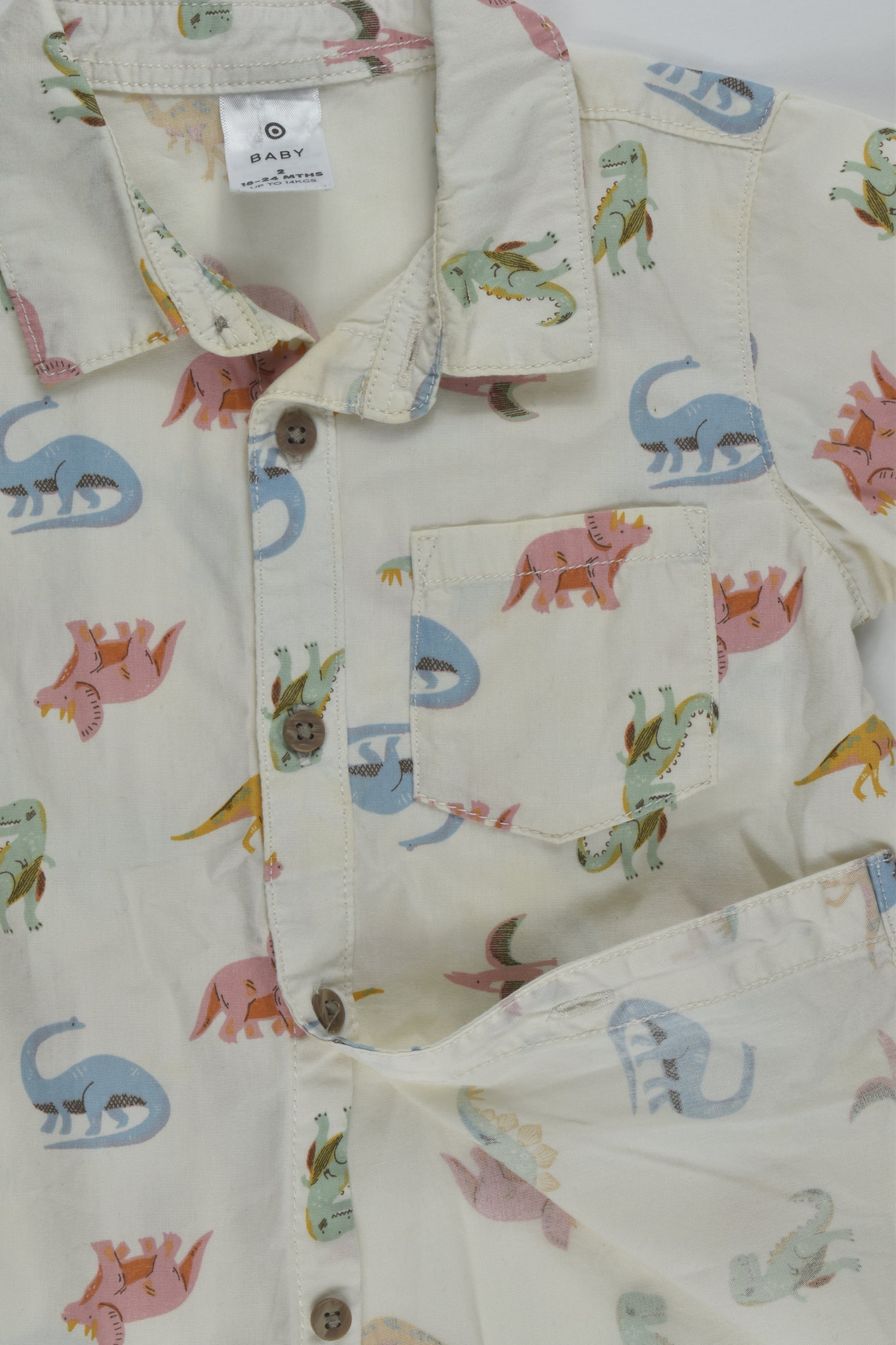 Target Size 2 Dinosaur Shirt