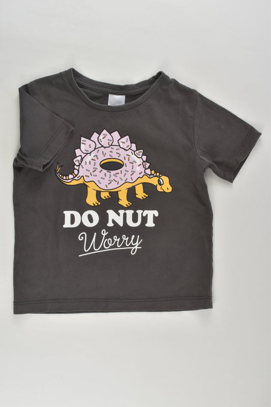 Target Size 2 'Do Nut Worry' T-shirt