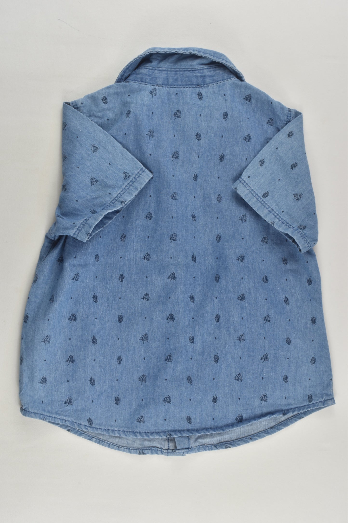 Target Size 2 Feathers Lightweight Denim Shirt