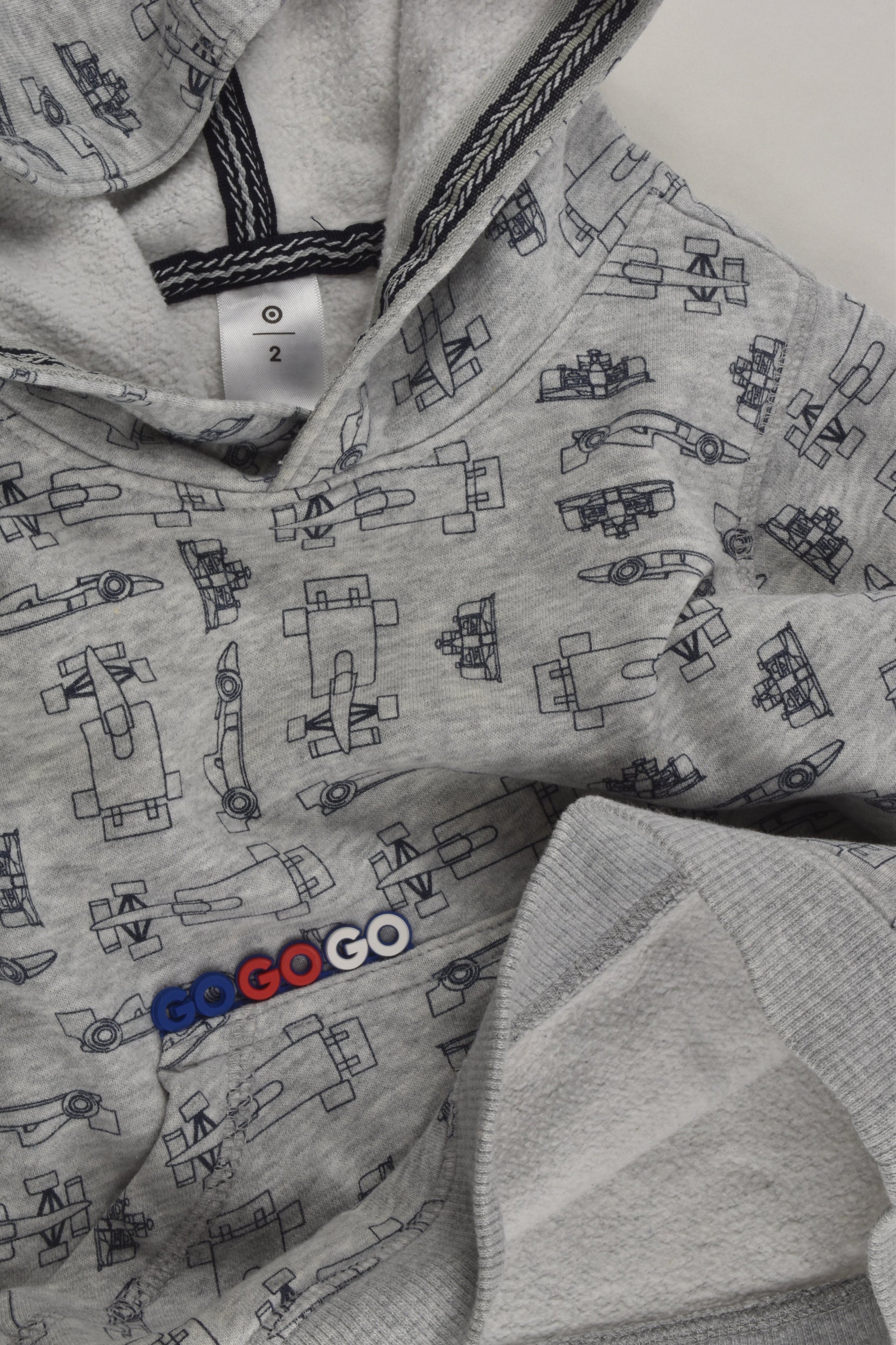 Target Size 2 Hooded Jumper