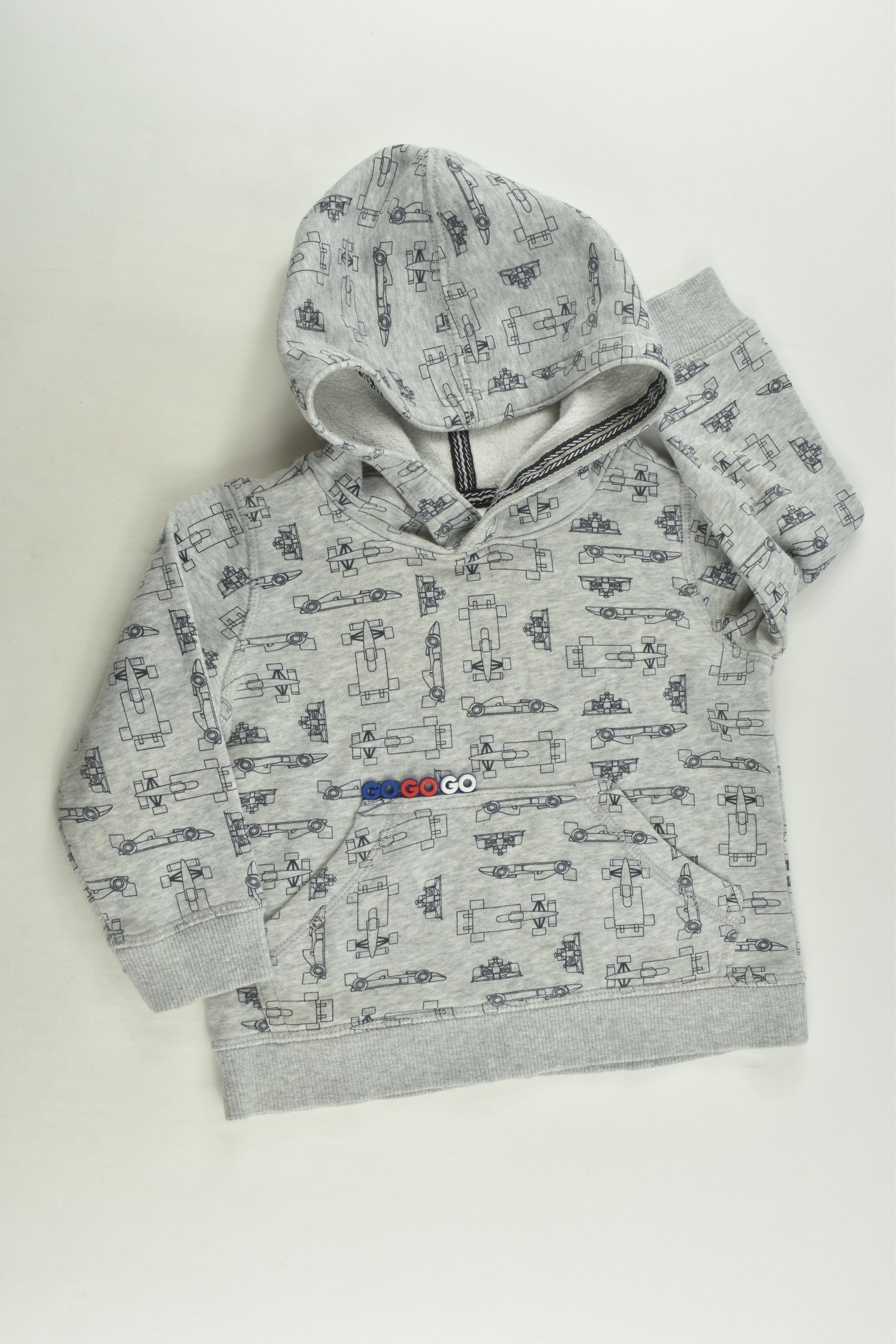 Target Size 2 Hooded Jumper