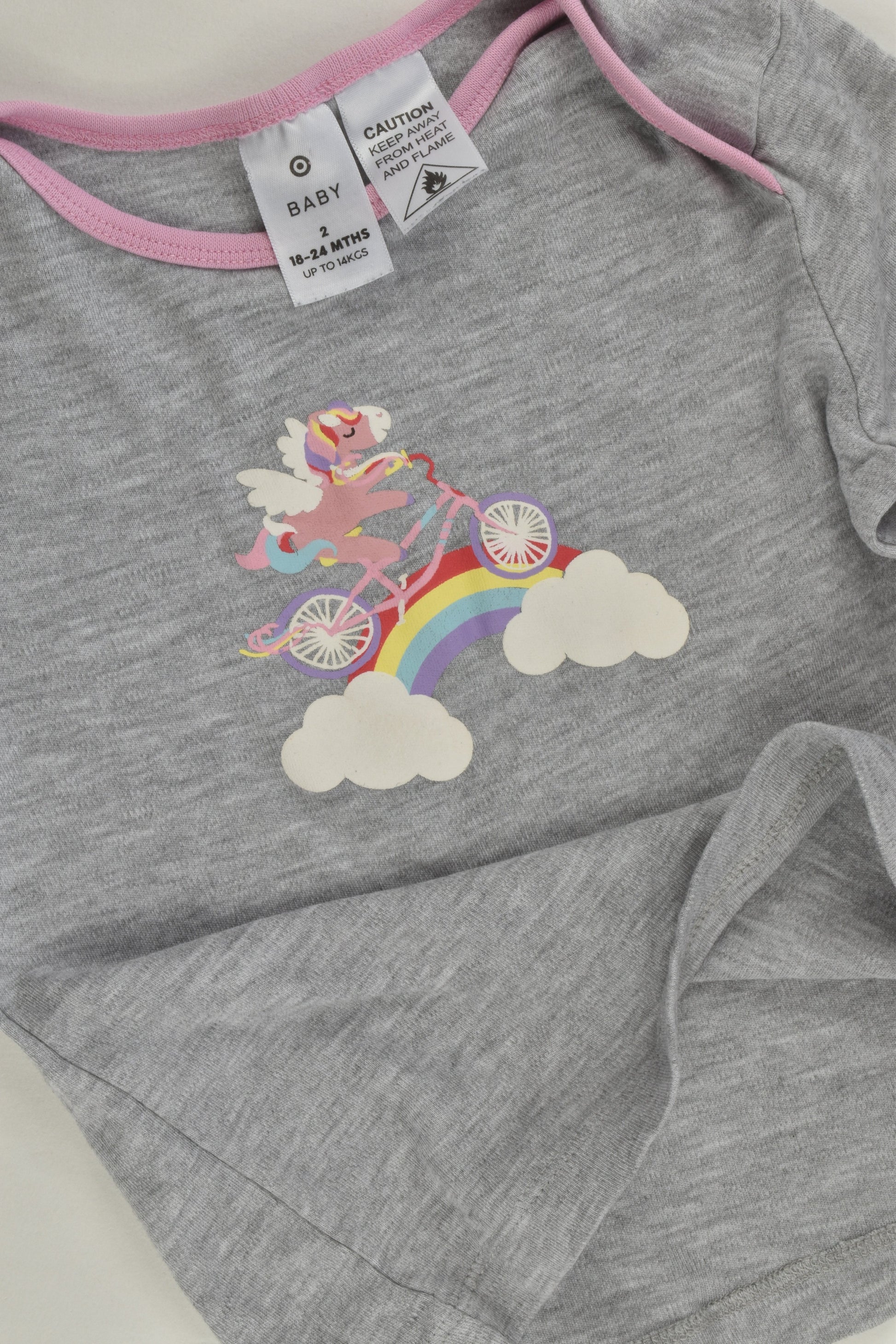 Target Size 2 Rainbow Pony Top