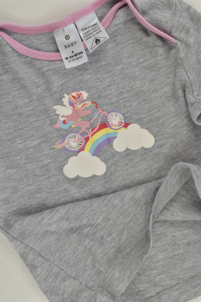 Target Size 2 Rainbow Pony Top