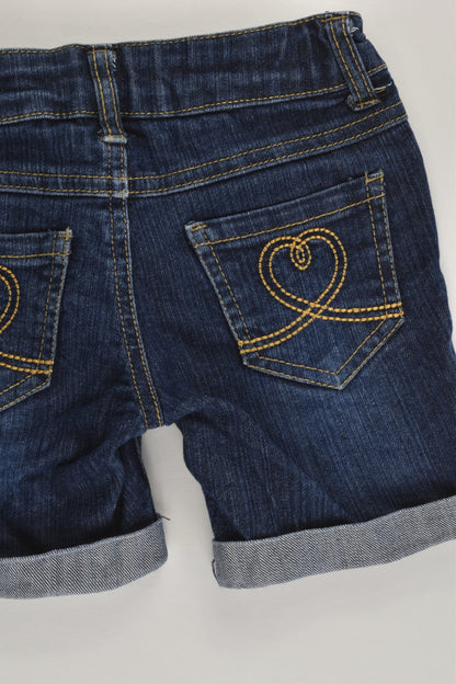 Target Size 2 Stretchy Denim Shorts