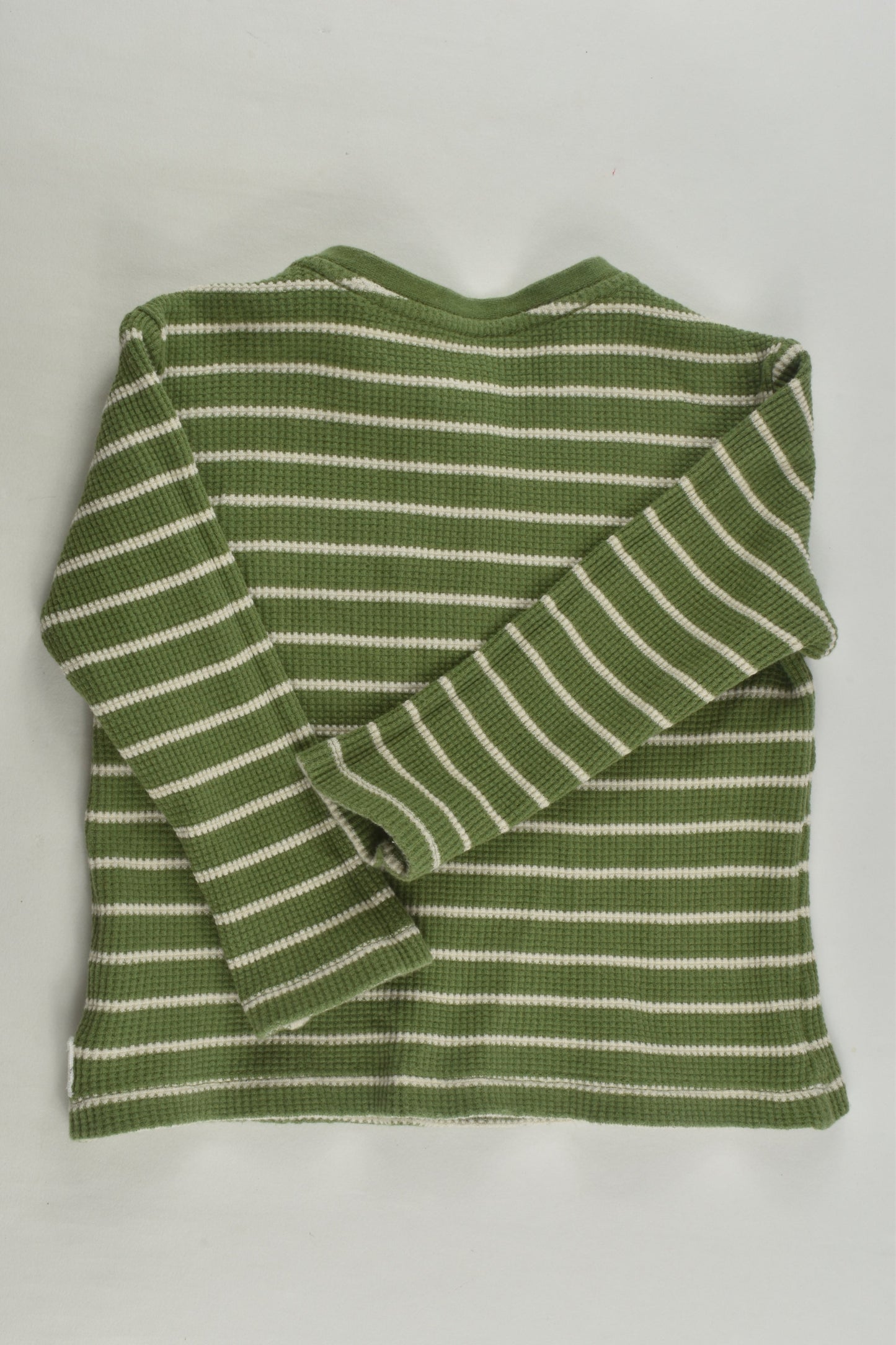 Target Size 2 Striped Waffle Top