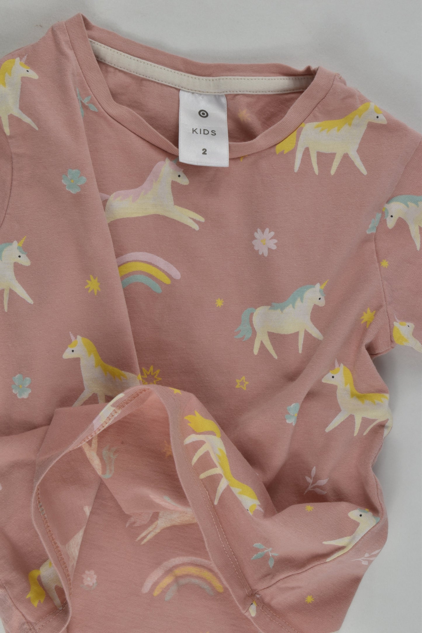 Target Size 2 Unicorn T-shirt