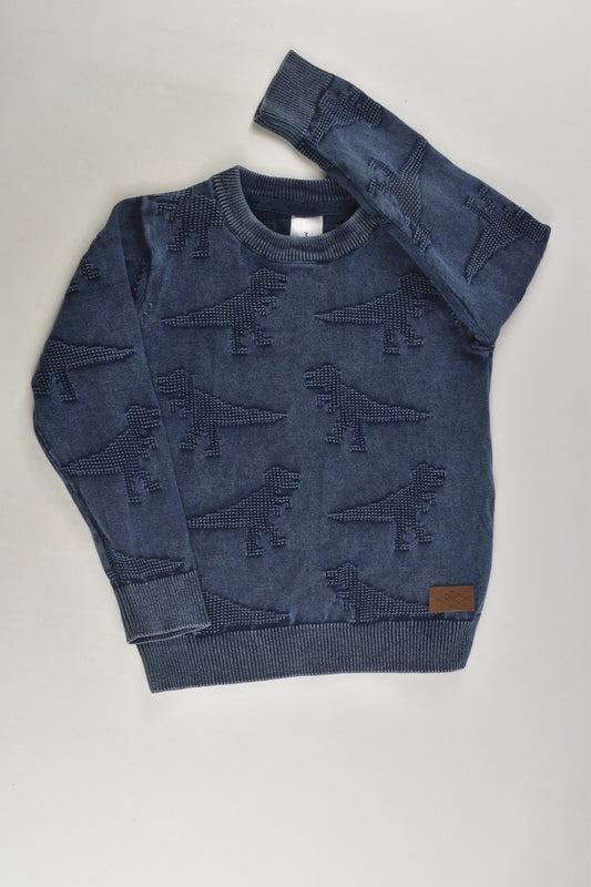 Target Size 3 Dinosaur Knit Jumper