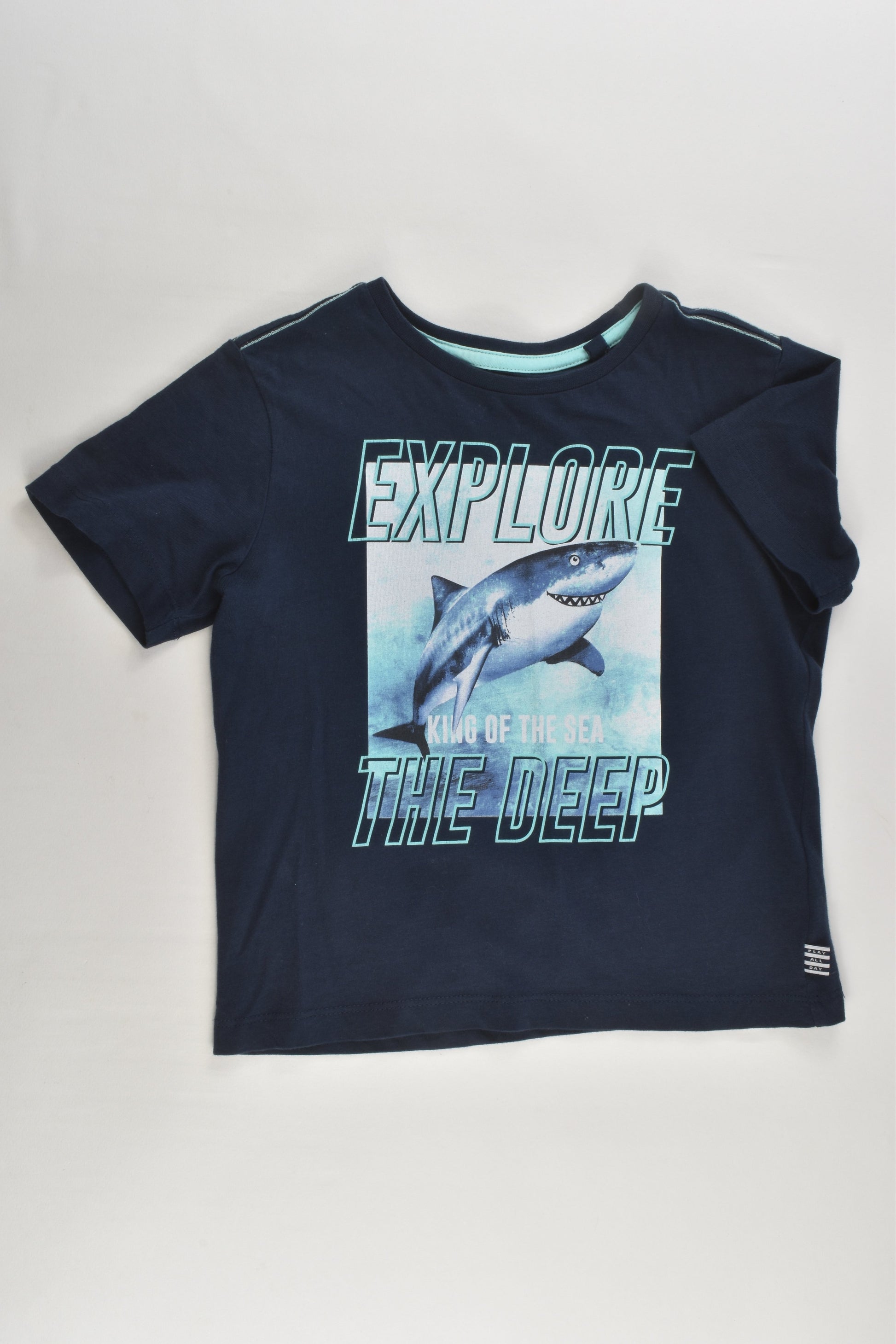Target Size 3 'Explore The Deep' Organic T-shirt