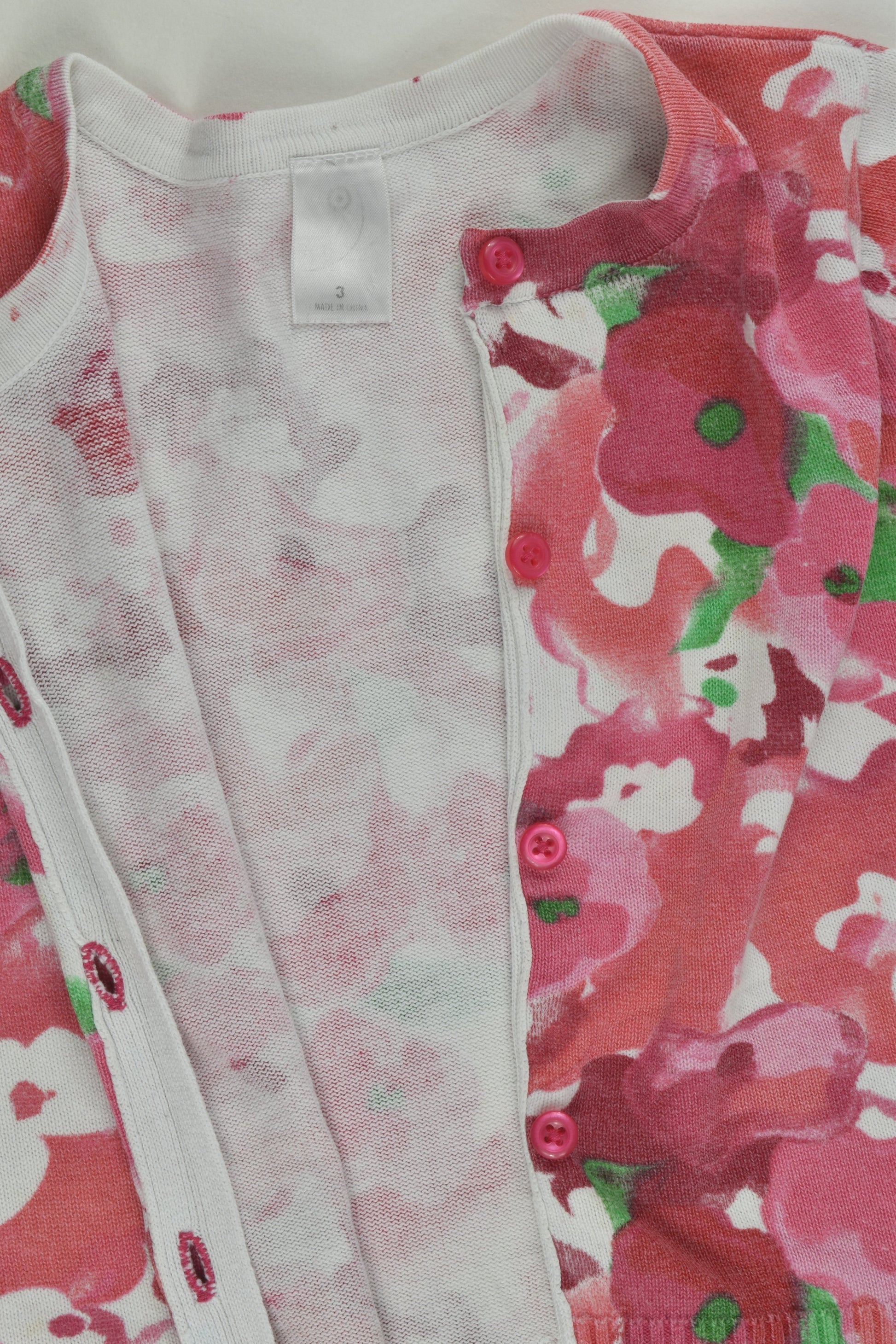 Target Size 3 Floral Cardigan