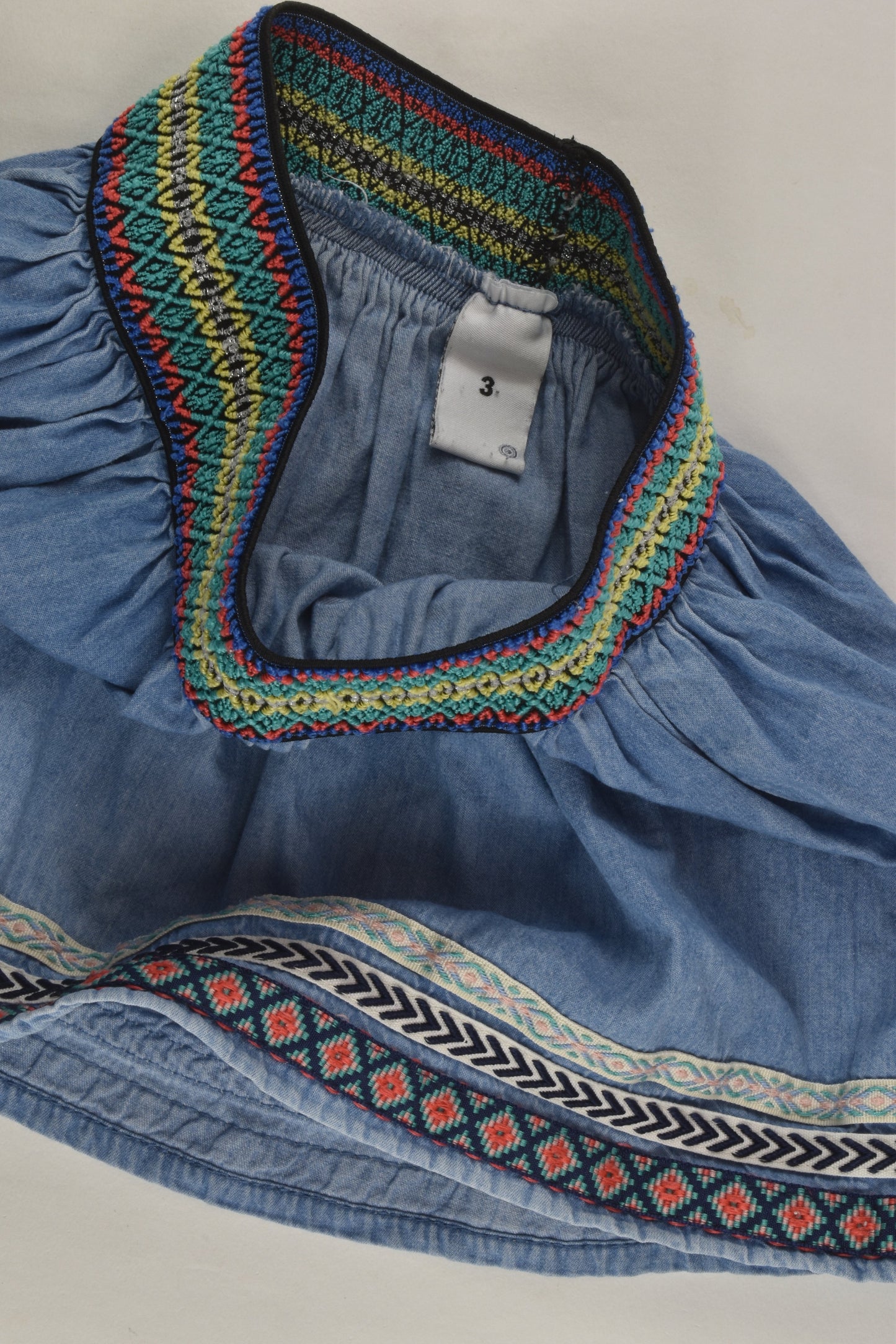 Target Size 3 Lightweight Denim Skirt