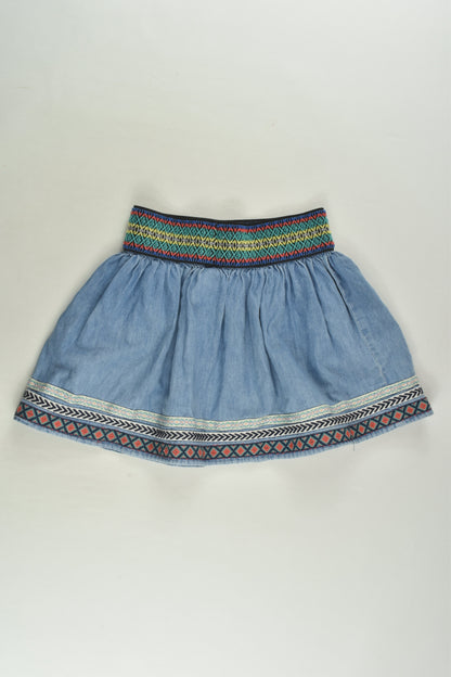 Target Size 3 Lightweight Denim Skirt