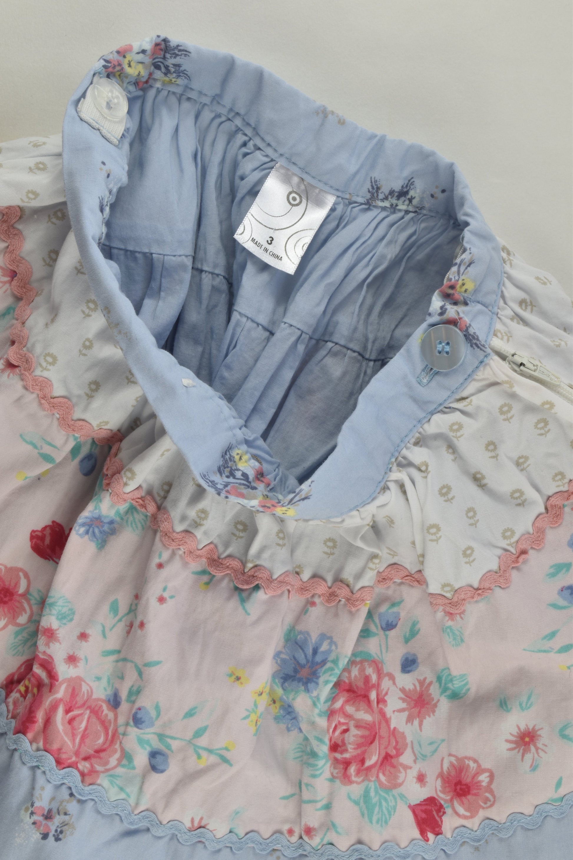 Target Size 3 Lined Floral Skirt