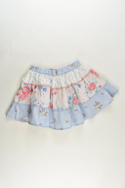 Target Size 3 Lined Floral Skirt