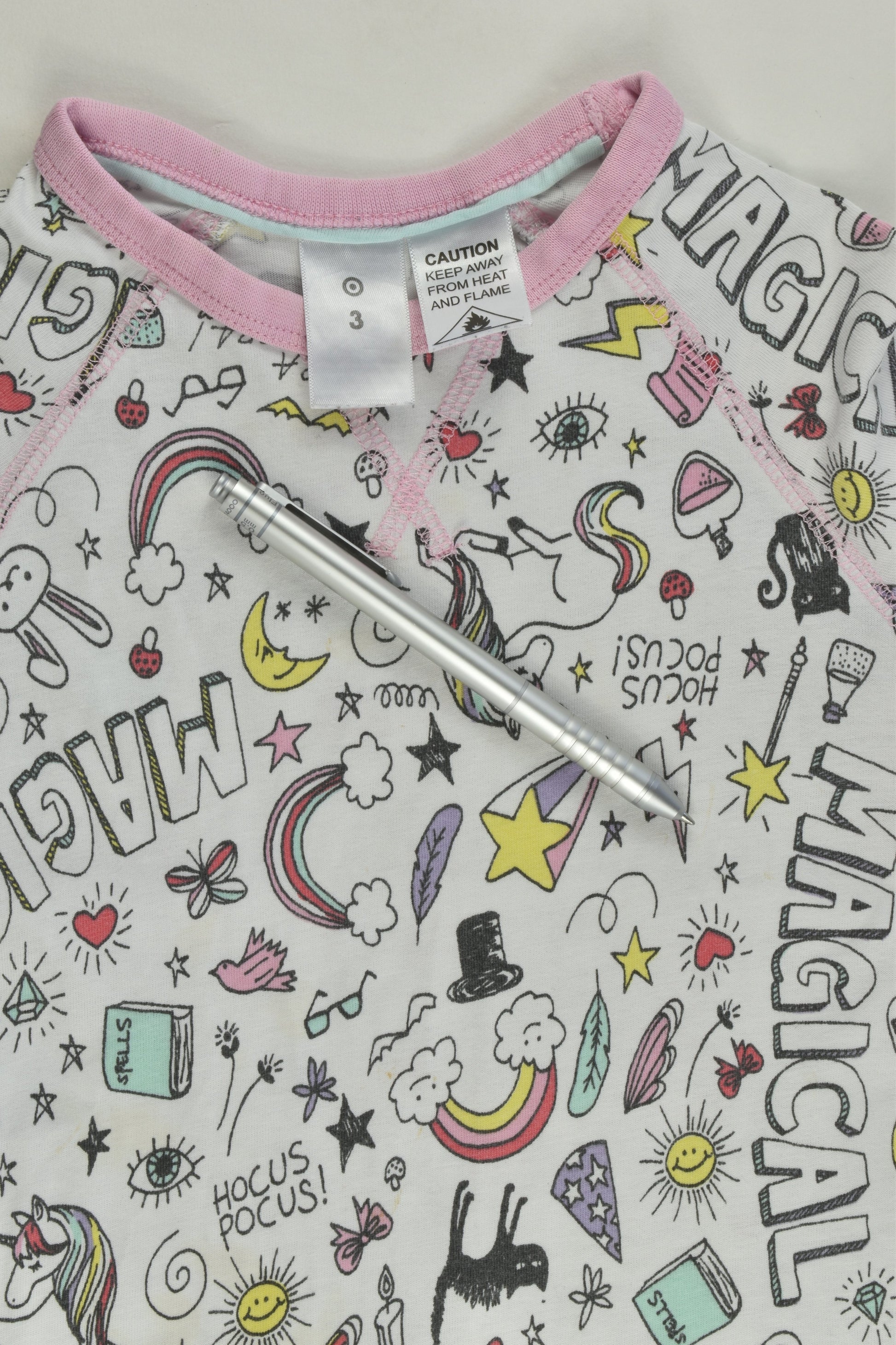 Target Size 3 'Magical' Pyjamas