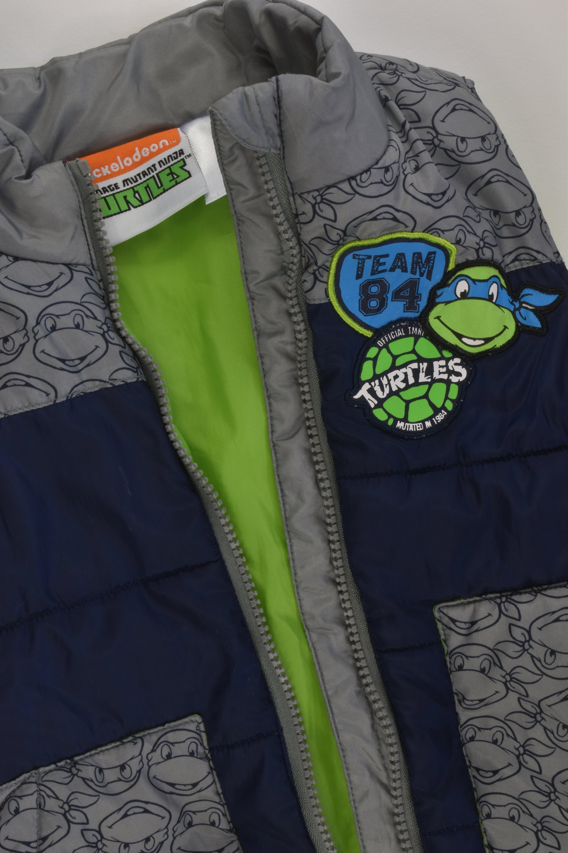 Target Size 3 Ninja Turtles Puffer Vest