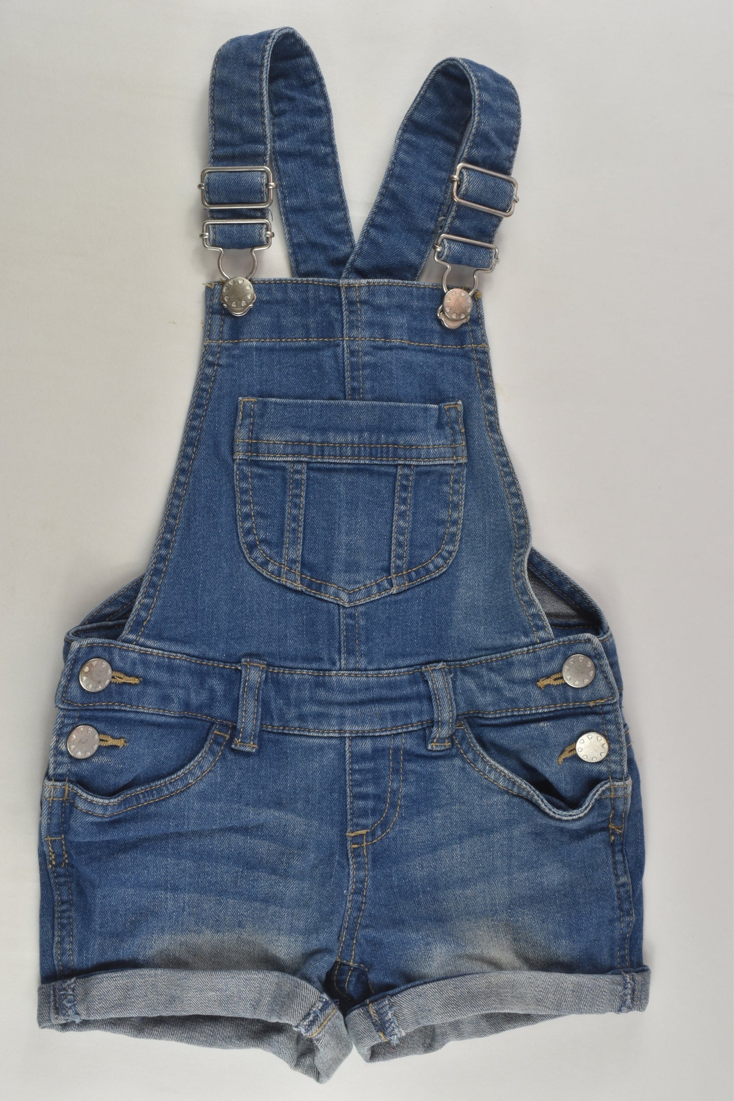 Target Size 3 Short Denim Overalls