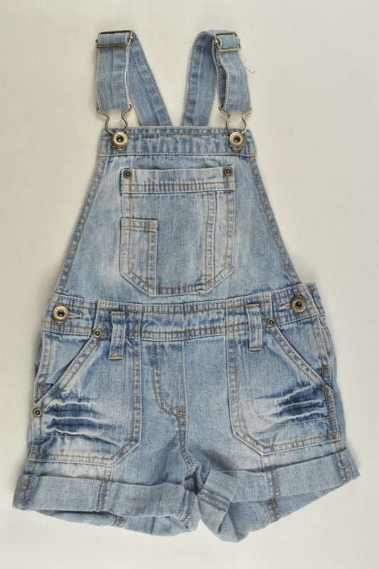 Target Size 3 Short Denim Overalls