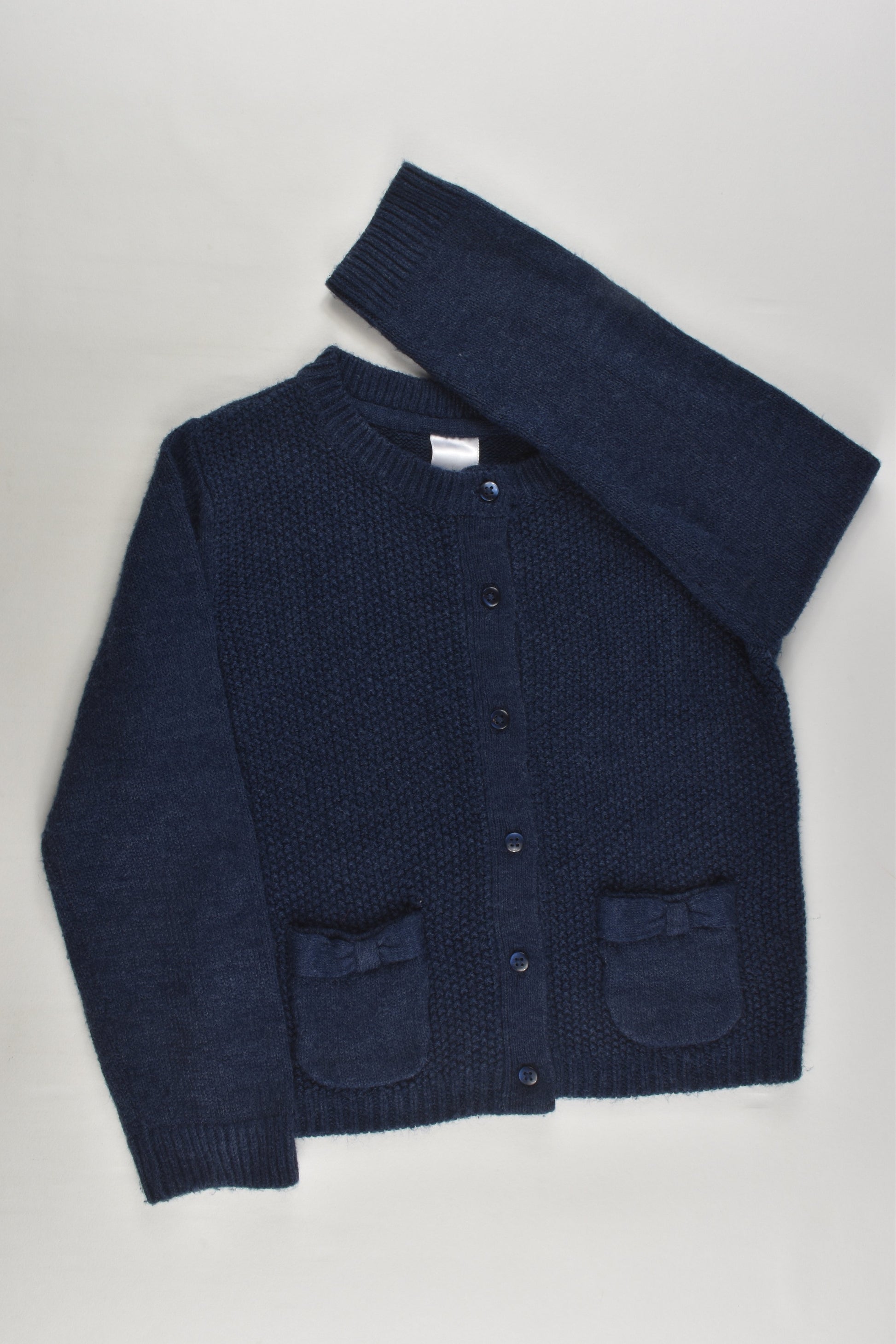 Target Size 4 Bow Pockets Knitted Cardigan