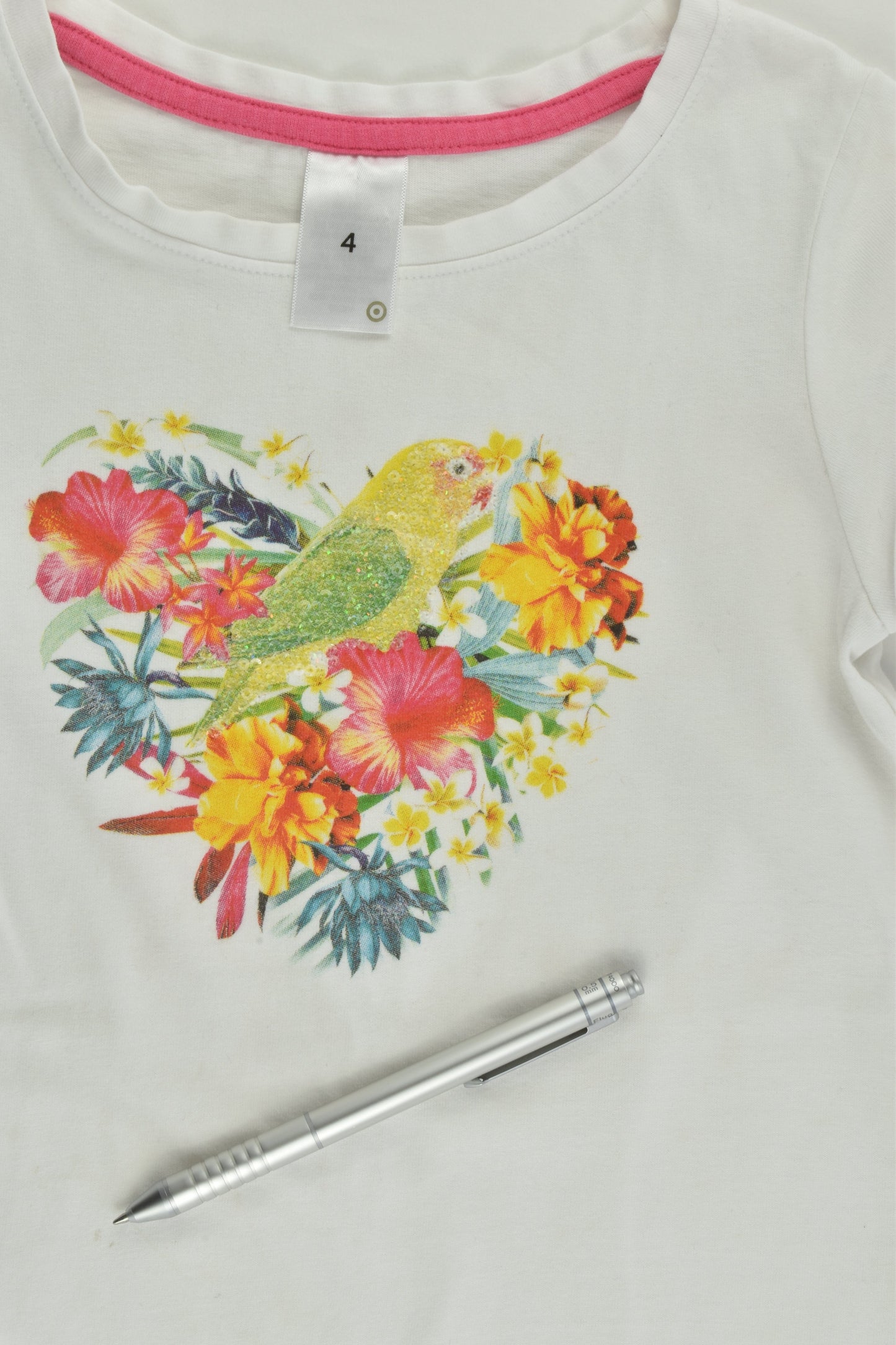 Target Size 4 Budgie T-shirt