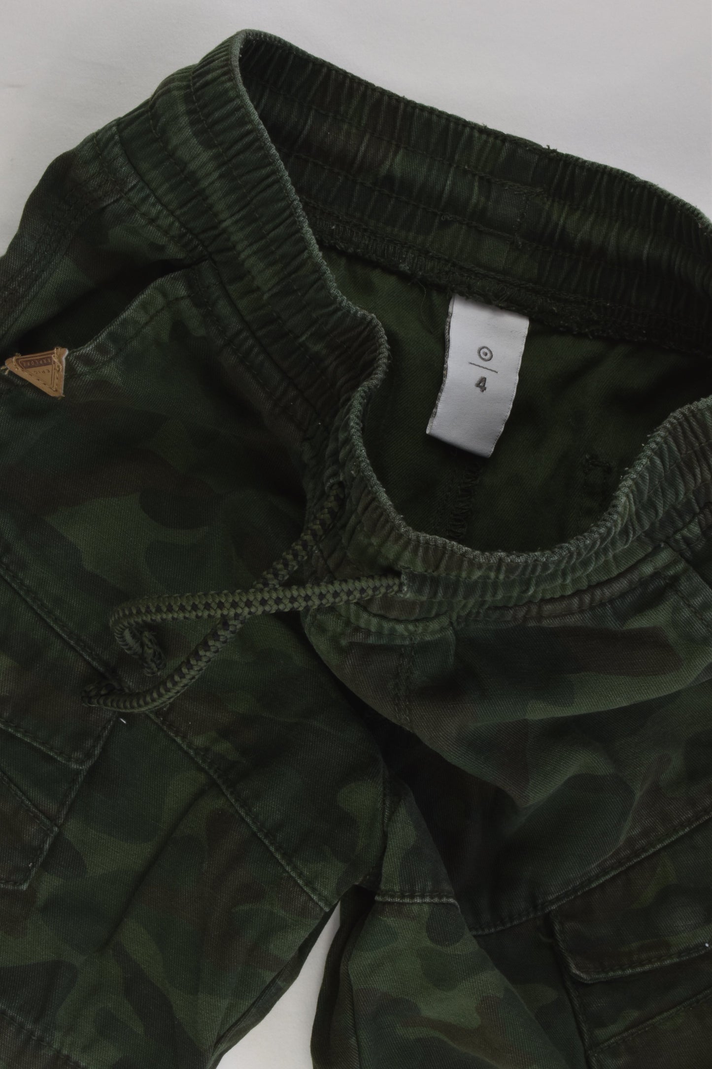 Target Size 4 Camouflage Shorts