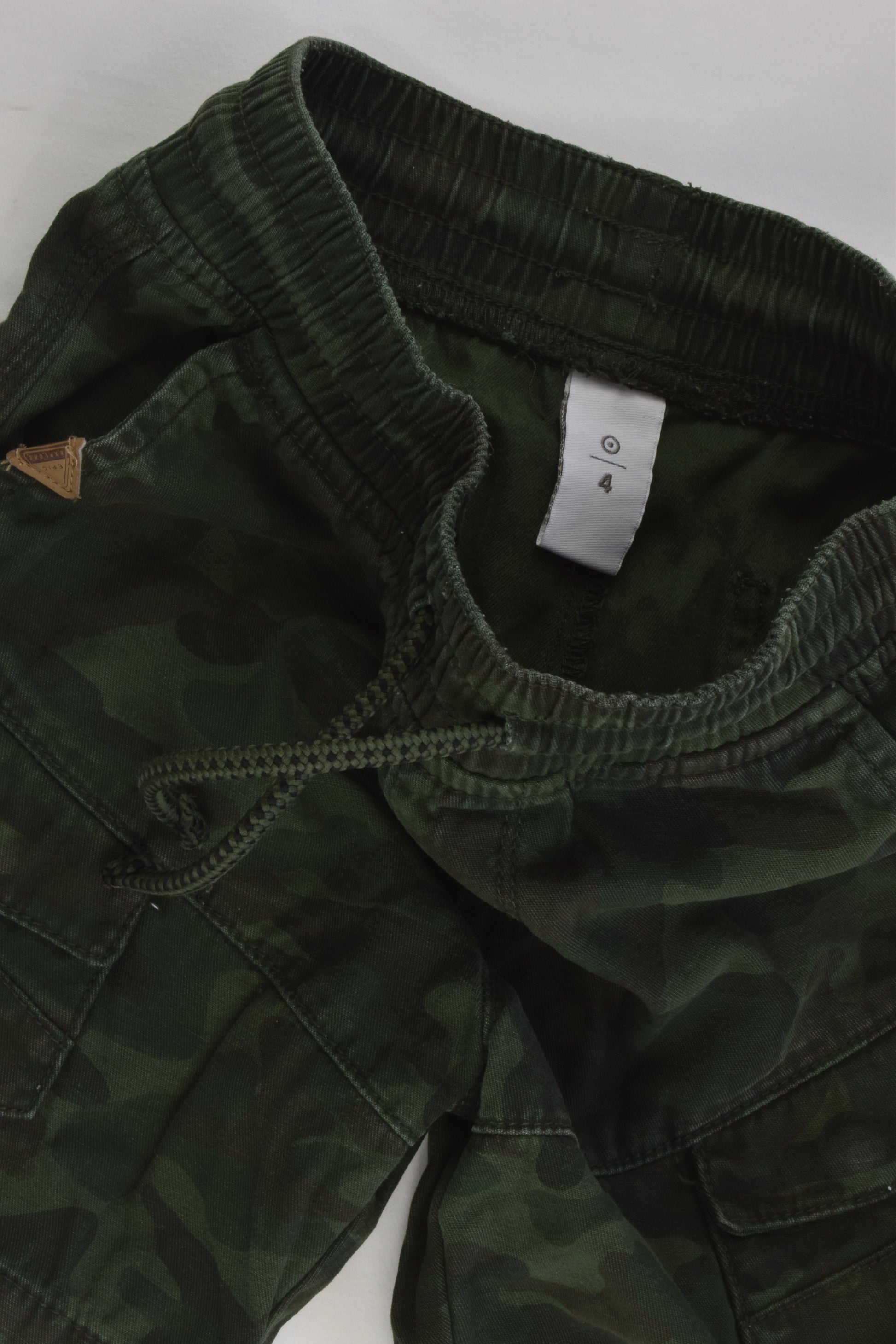 Target Size 4 Camouflage Shorts