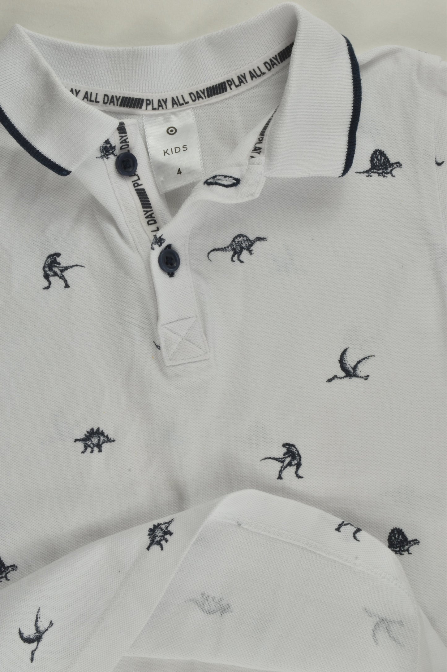 Target Size 4 Dinosaur Polo Shirt
