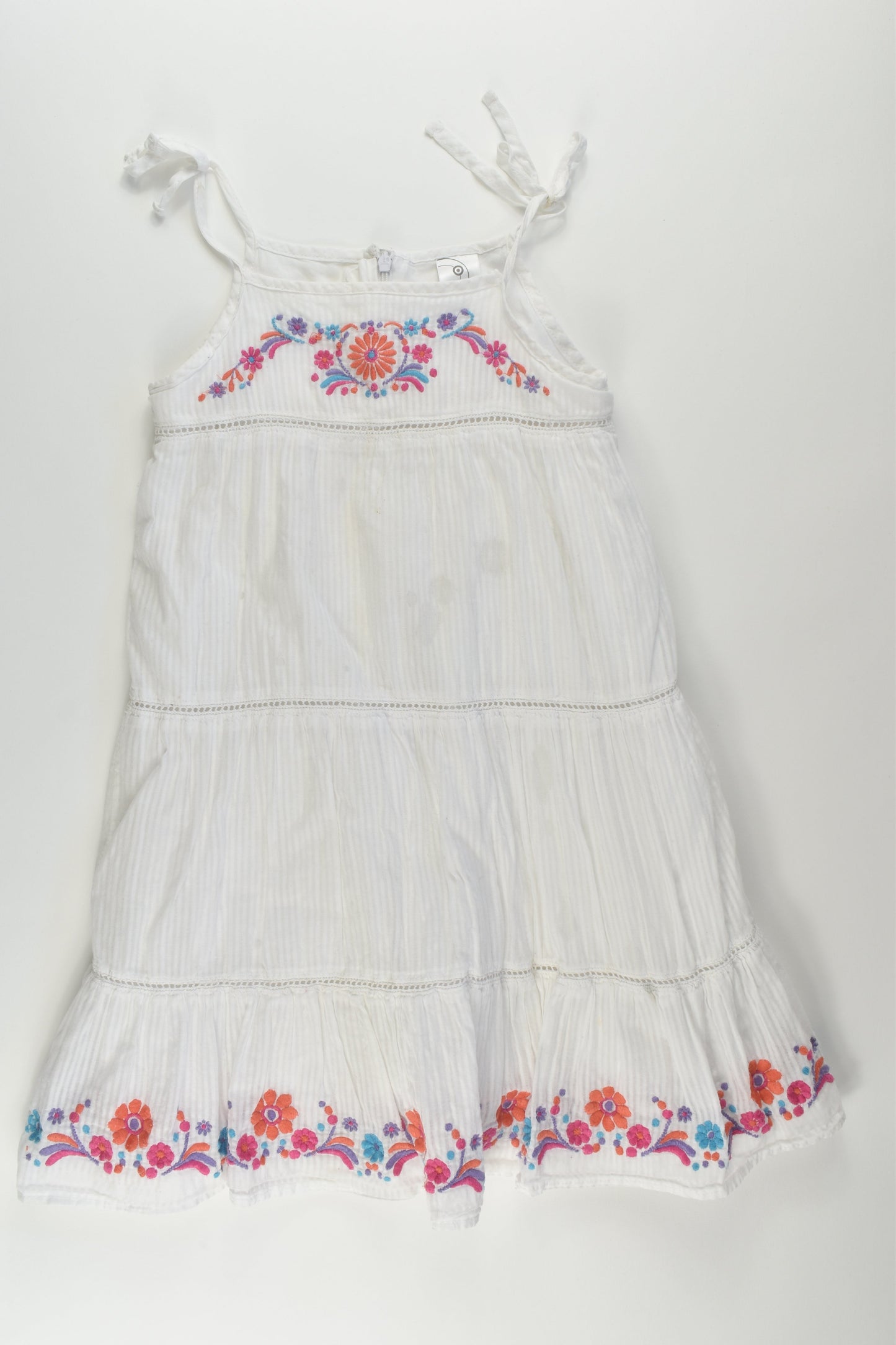 Target Size 4 Lined Embroidery Dress