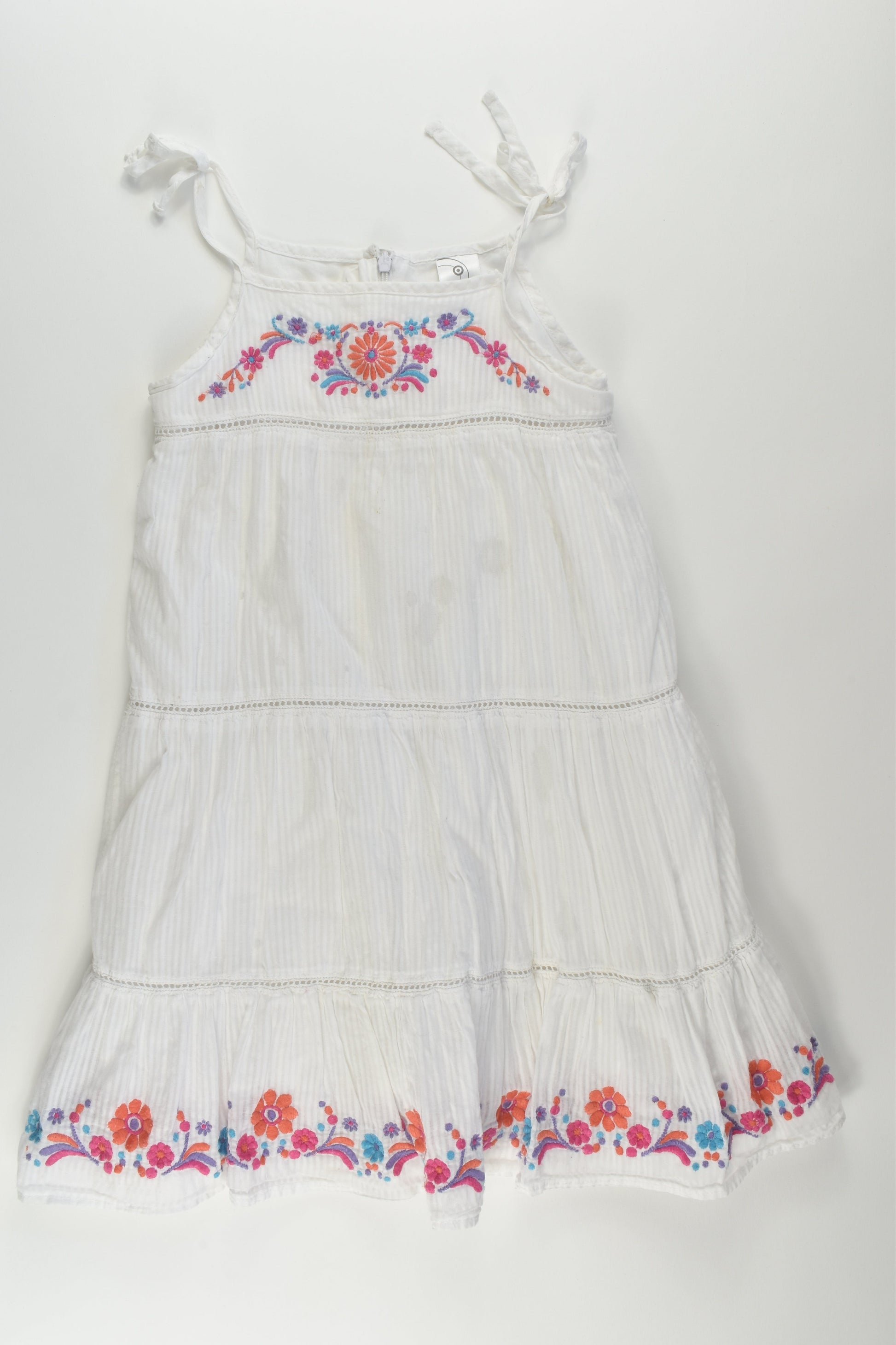Target Size 4 Lined Embroidery Dress