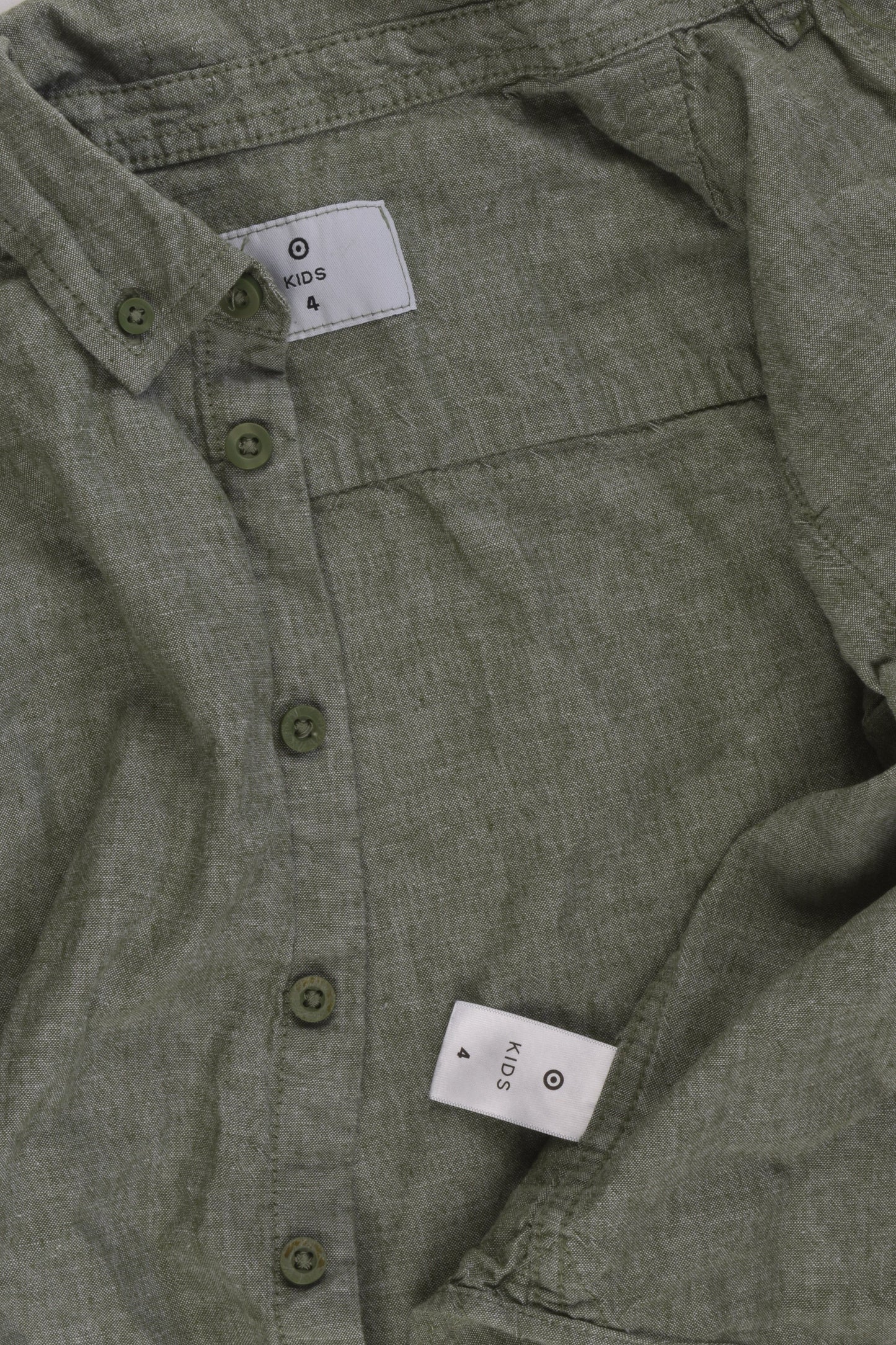 Target Size 4 Linen Blend Shirt