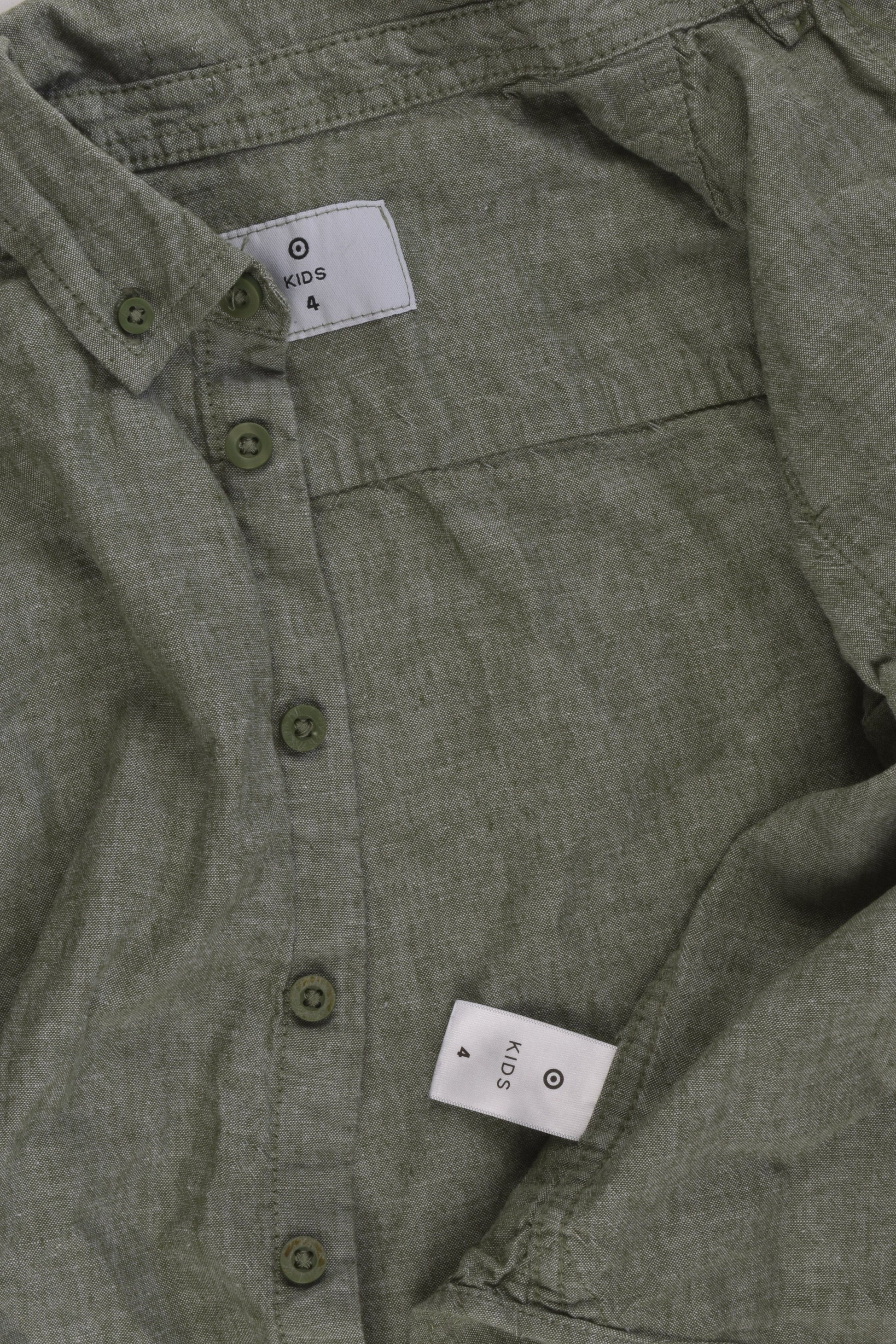 Target Size 4 Linen Blend Shirt