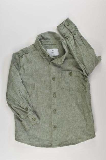 Target Size 4 Linen Blend Shirt