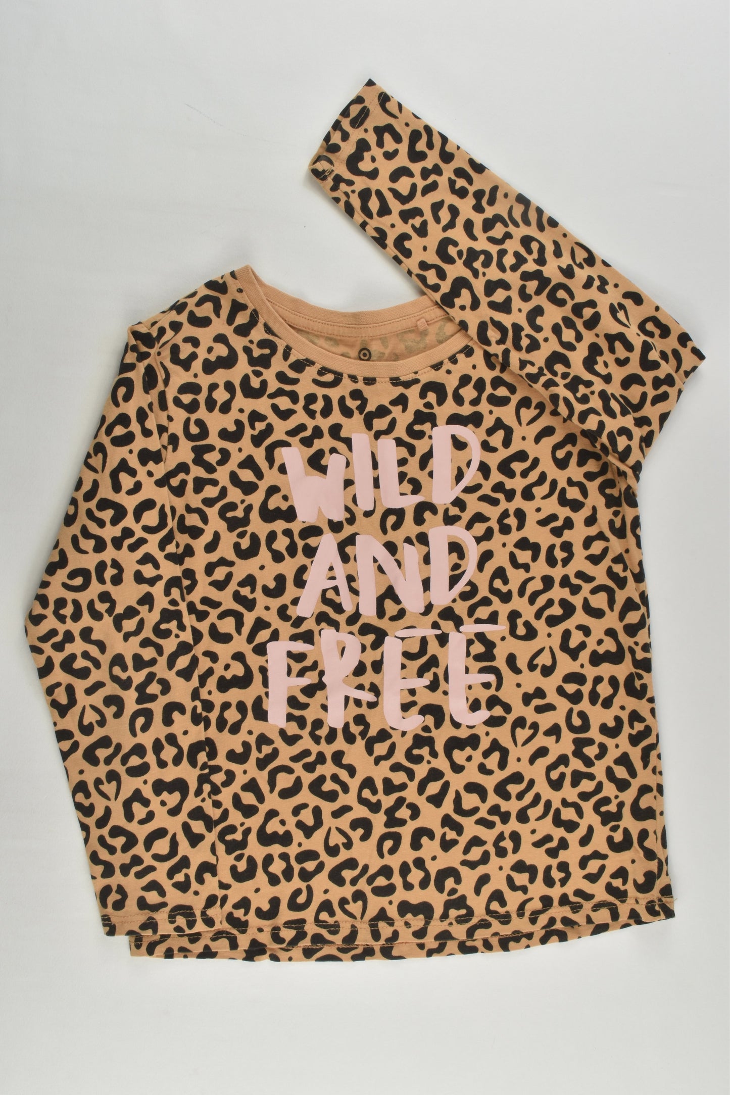 Target Size 4 Organic 'Wild and Free' Top