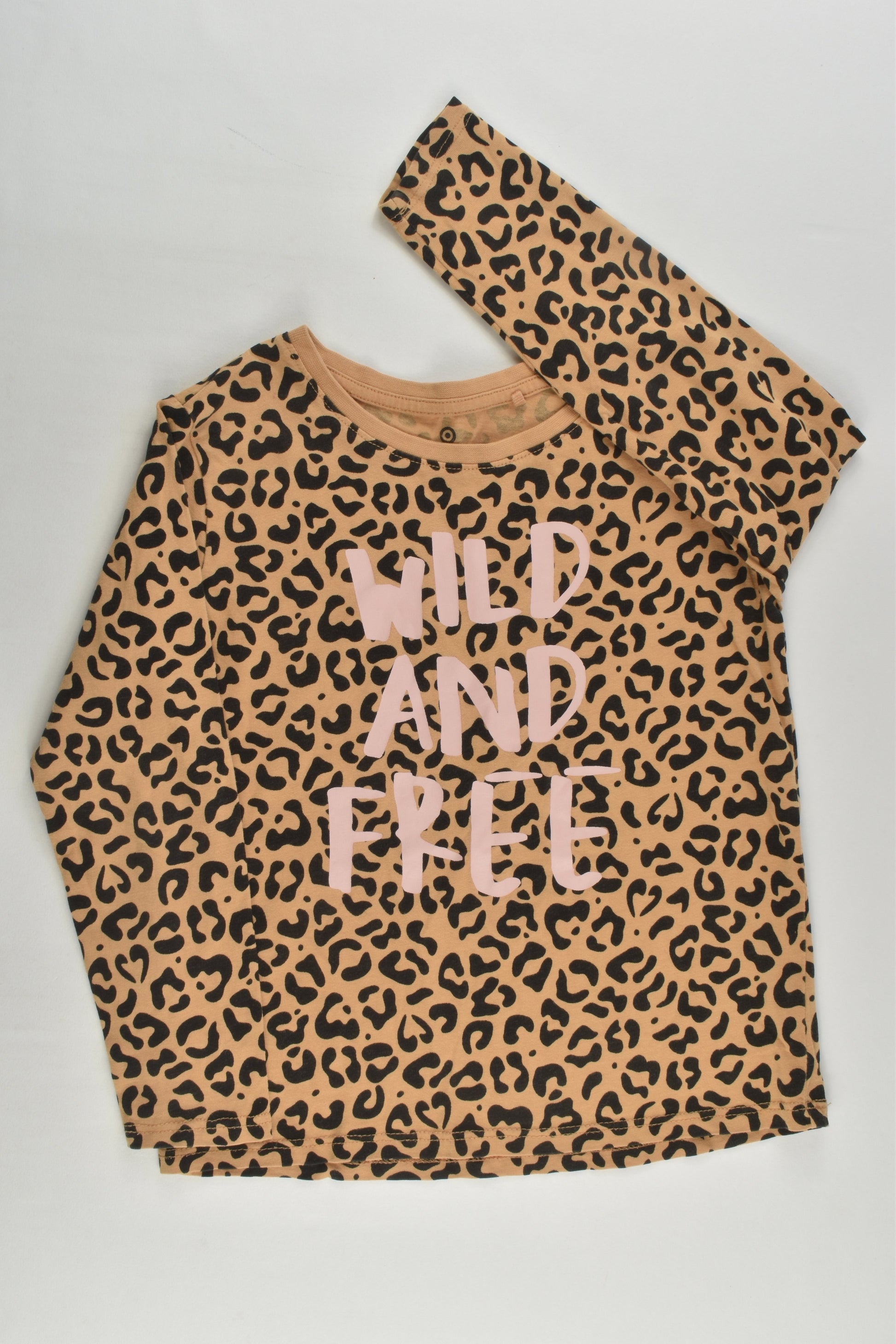 Target Size 4 Organic 'Wild and Free' Top
