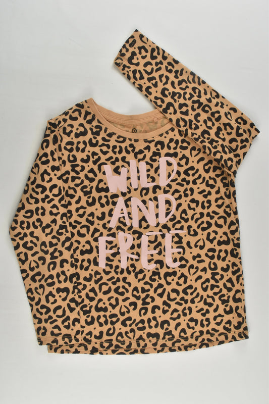Target Size 4 Organic 'Wild and Free' Top