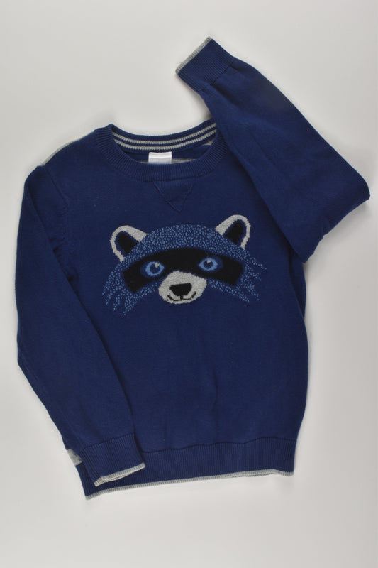 Target Size 4 Raccoon Knit Jumper