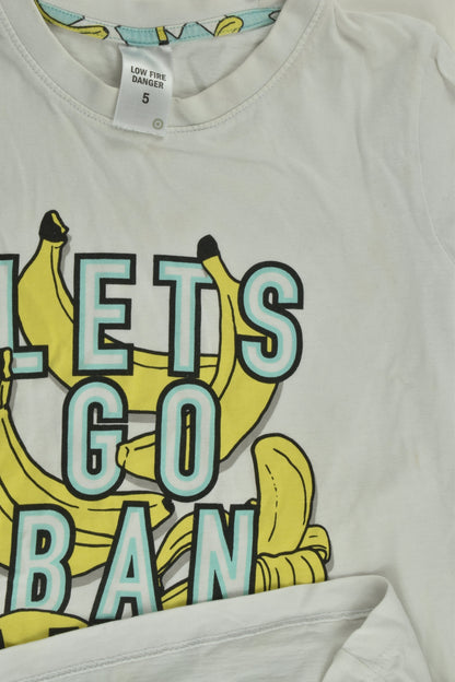 Target Size 5 Bananas T-shirt