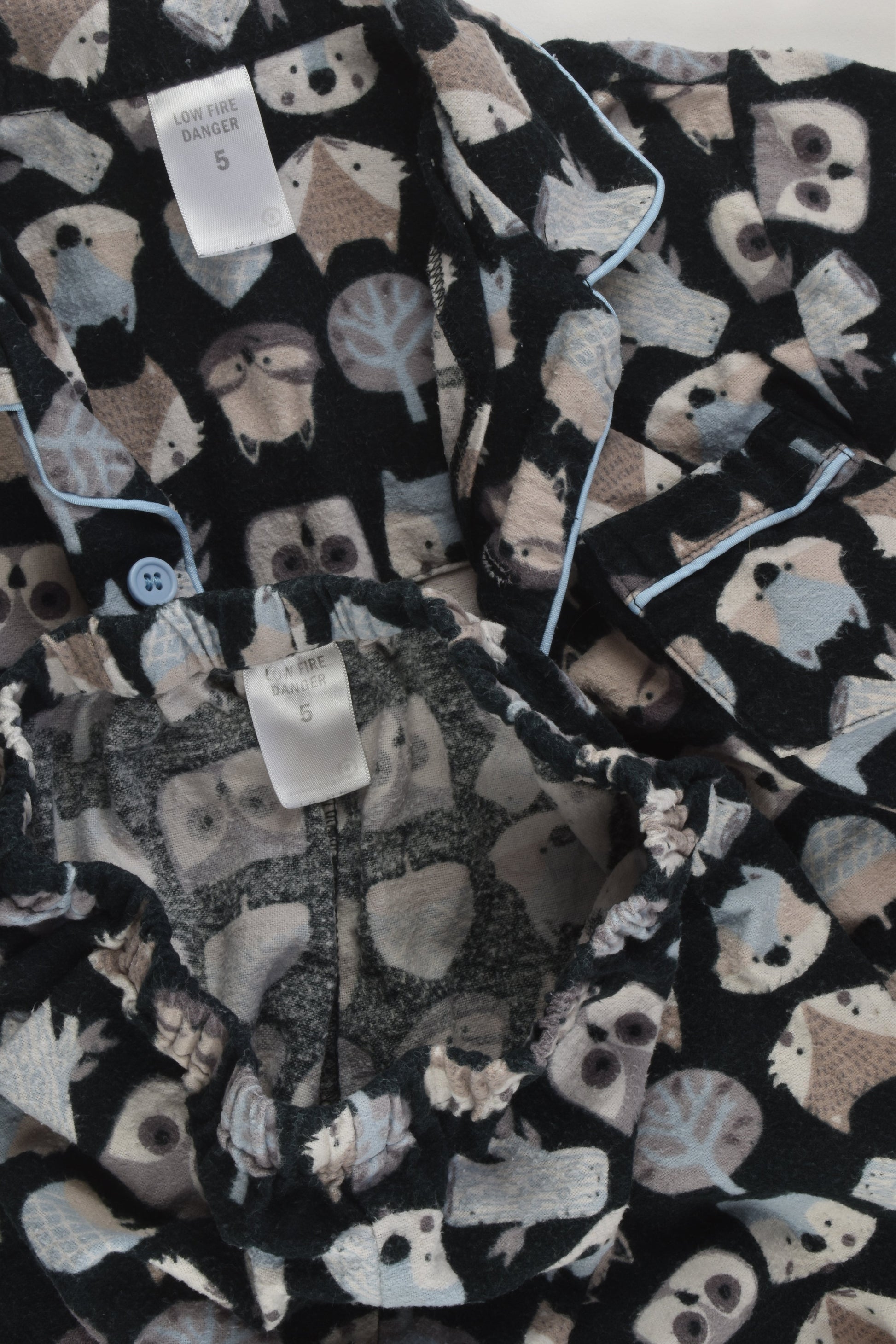 Target Size 5 Flannel Pyjamas